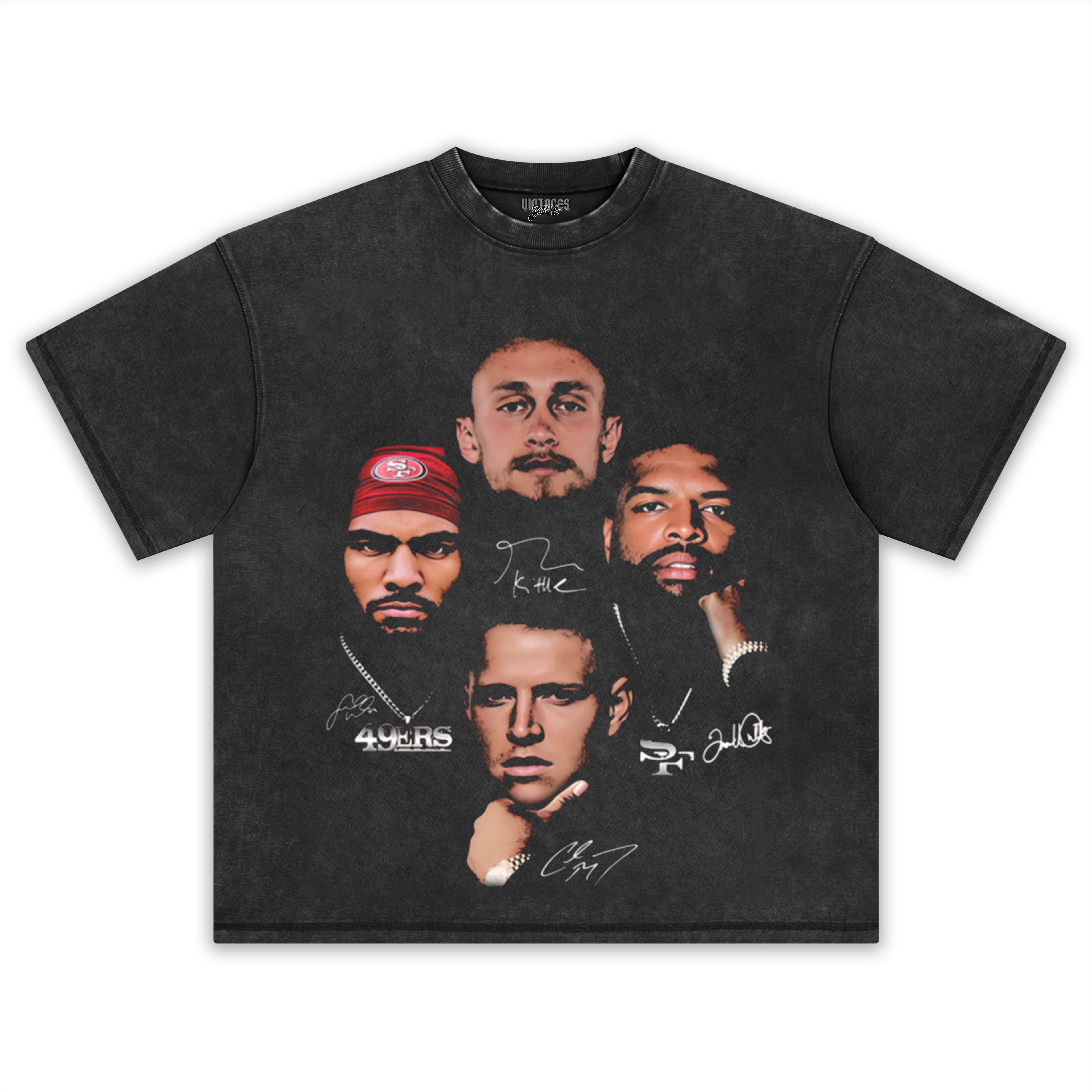 SAN FRANCISCO NINER GANG ROW TEE & LS & HOODIE