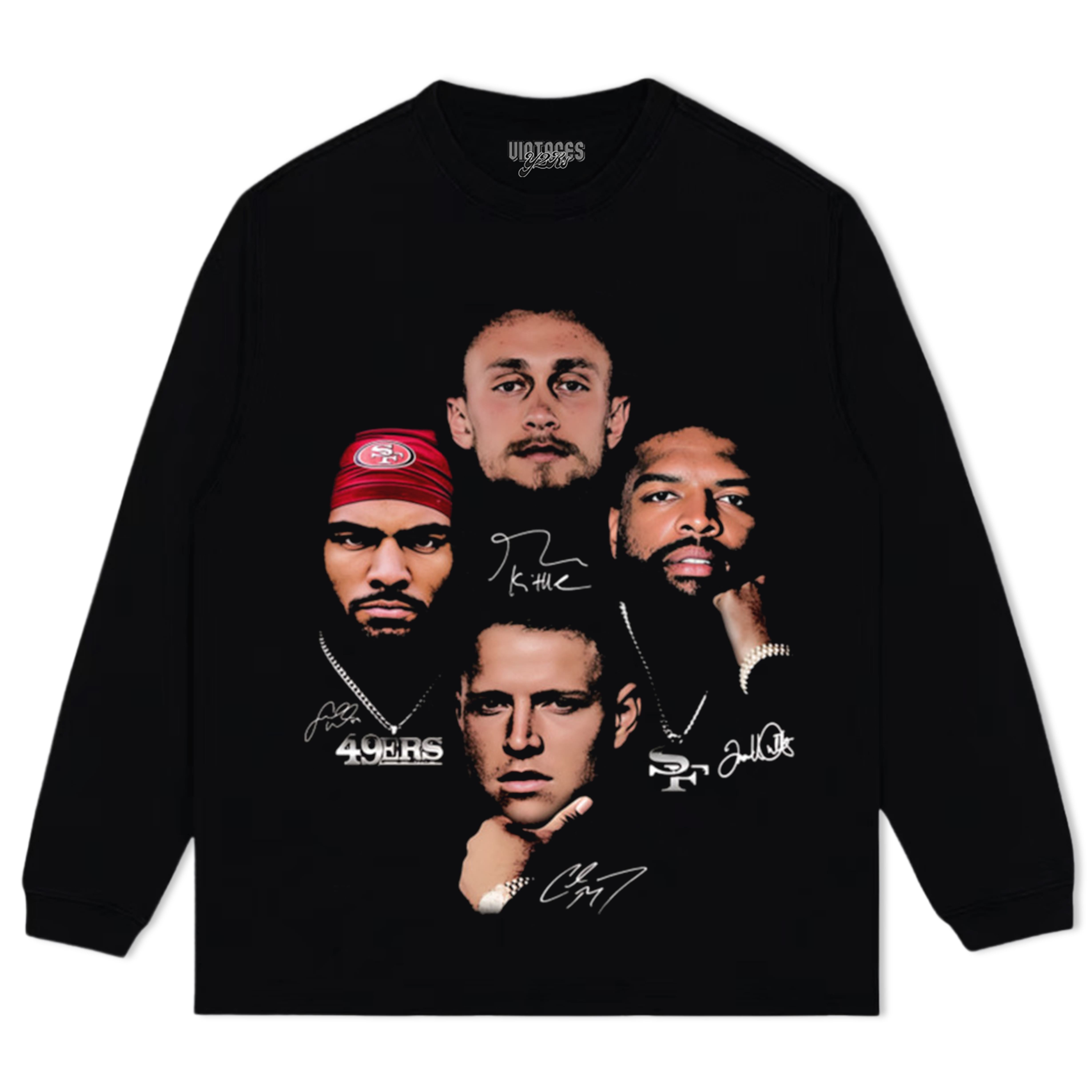 SAN FRANCISCO NINER GANG ROW TEE & LS & HOODIE