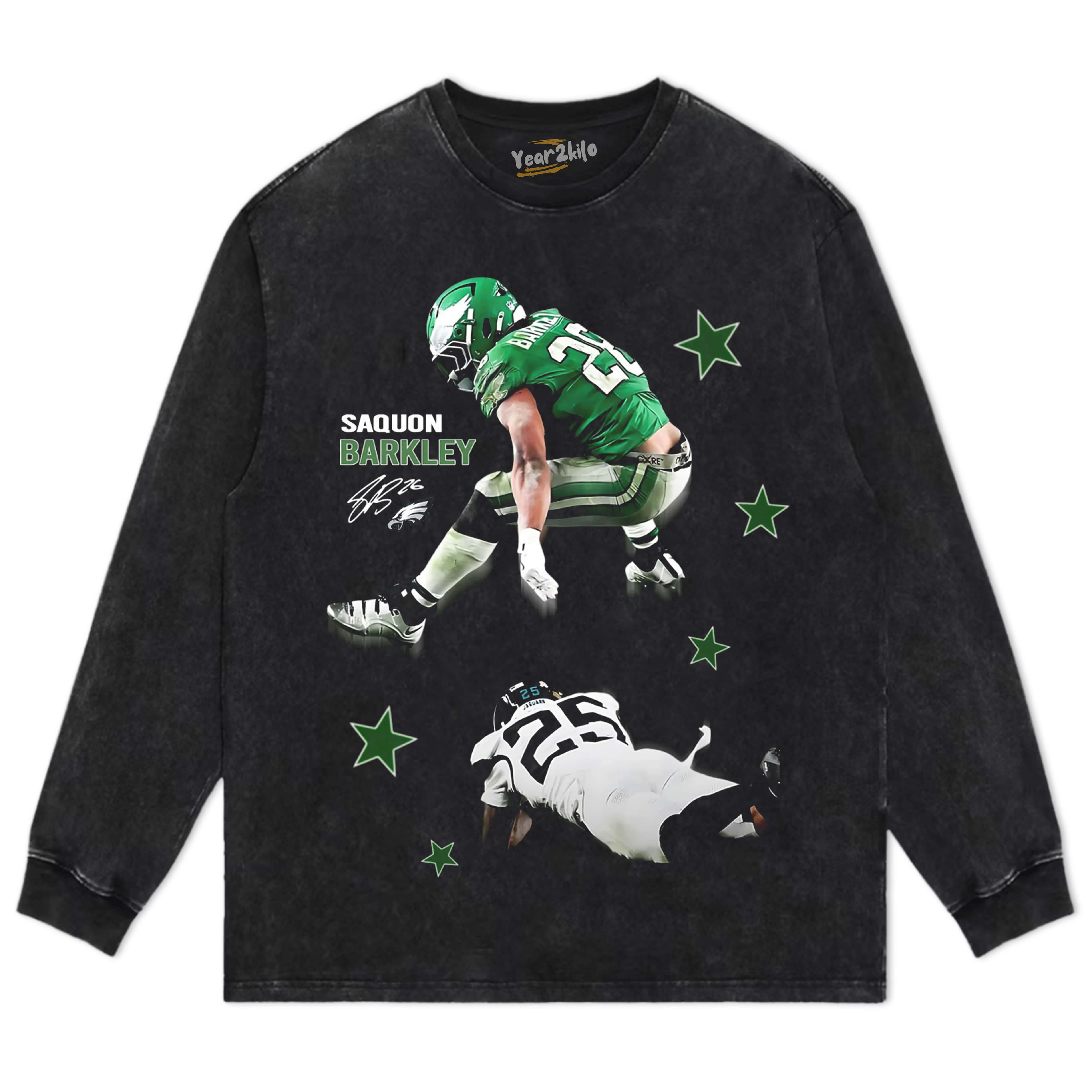 SAQUON REVERSE HURDLE 2.0 TEE & LS & HOODIE