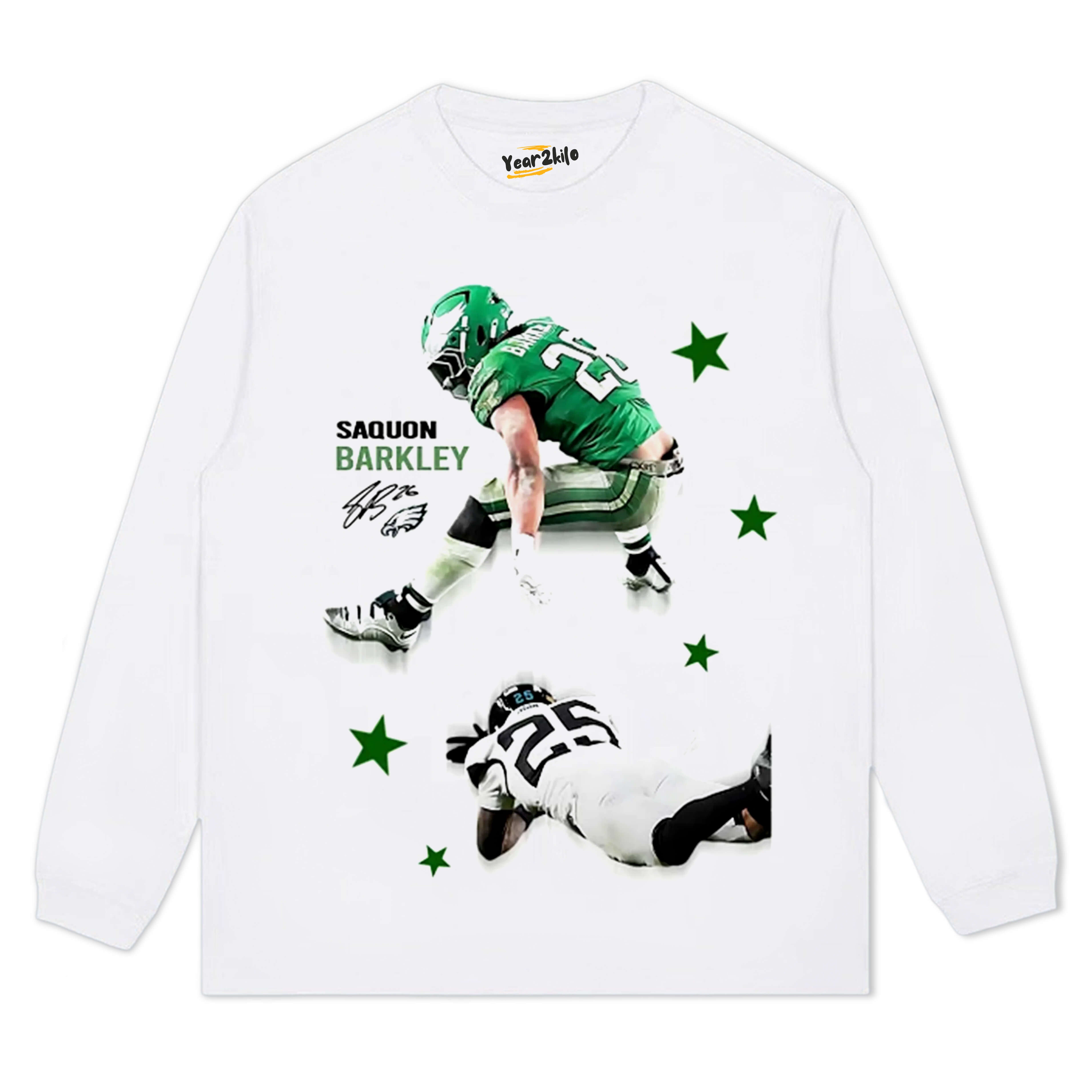 SAQUON REVERSE HURDLE 2.0 TEE & LS & HOODIE