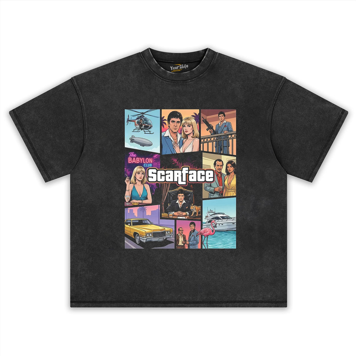 SCARFACE TANK TOP & TEE & LONG SLEEVE & LAYERED LS & HOODIE