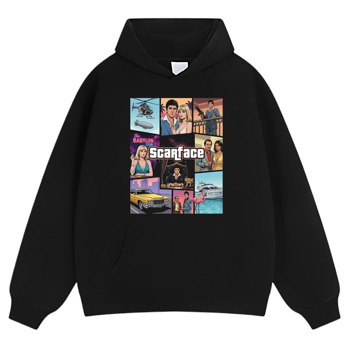 SCARFACE TANK TOP & TEE & LONG SLEEVE & LAYERED LS & HOODIE