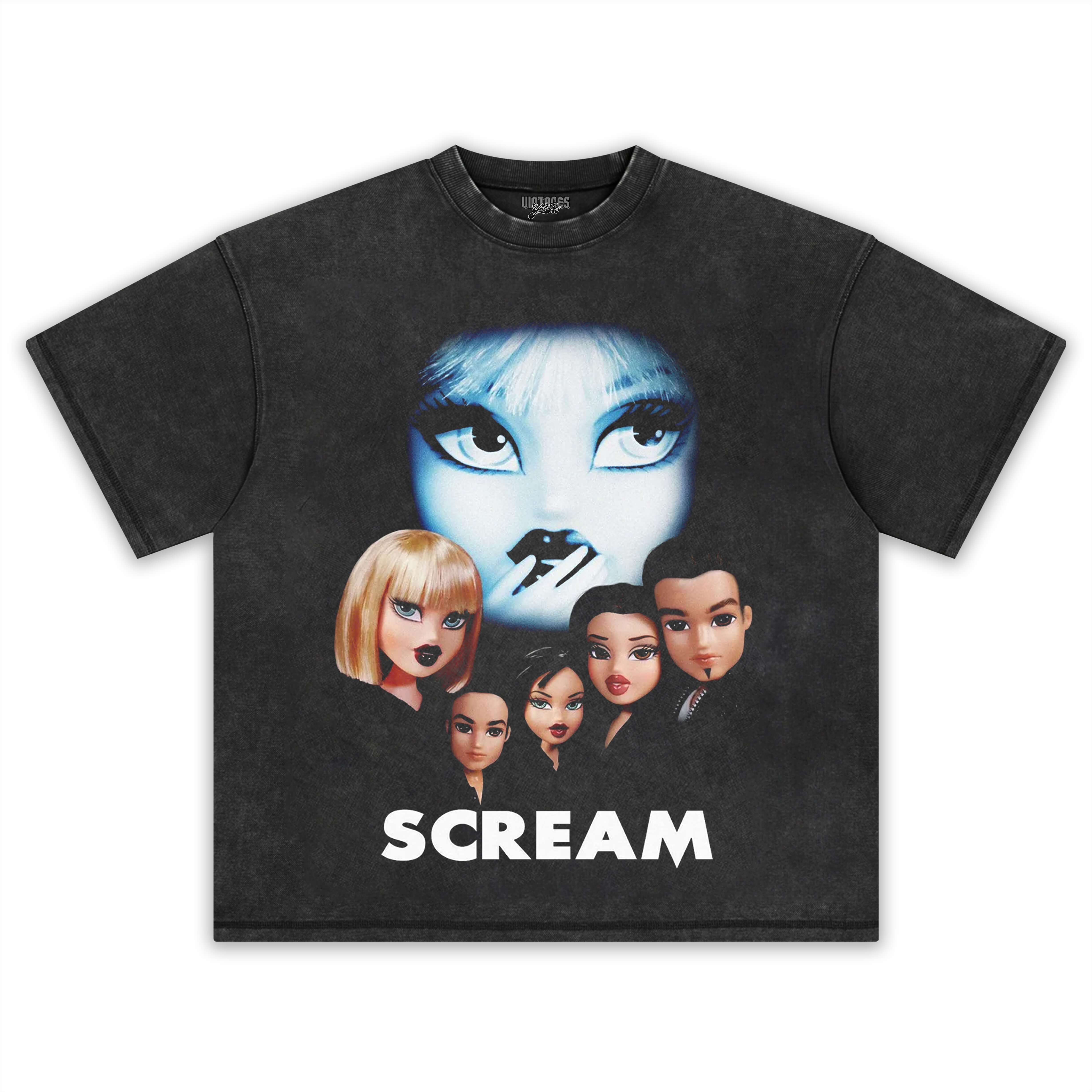 SCREAM & BARBIE TEE