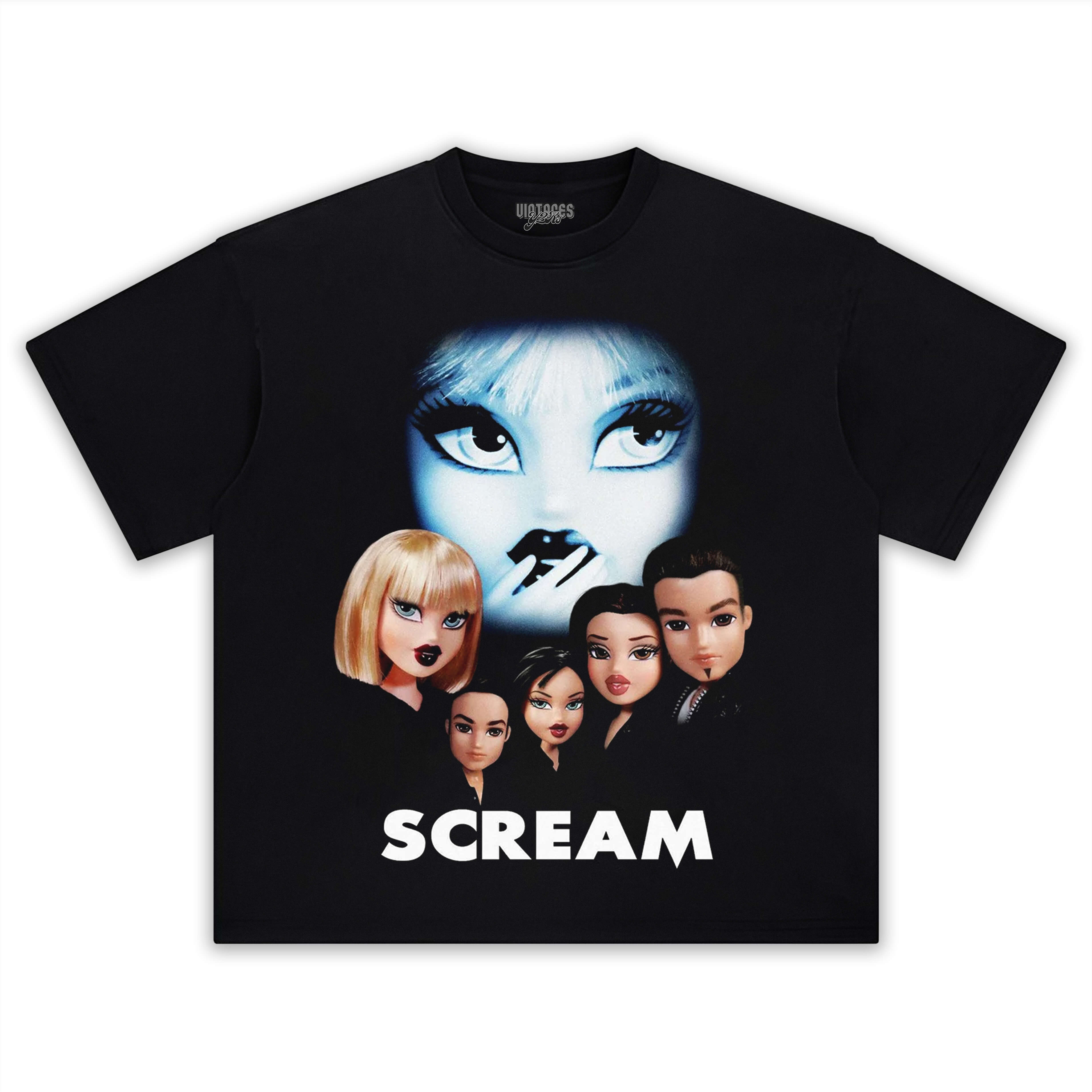 SCREAM & BARBIE TEE