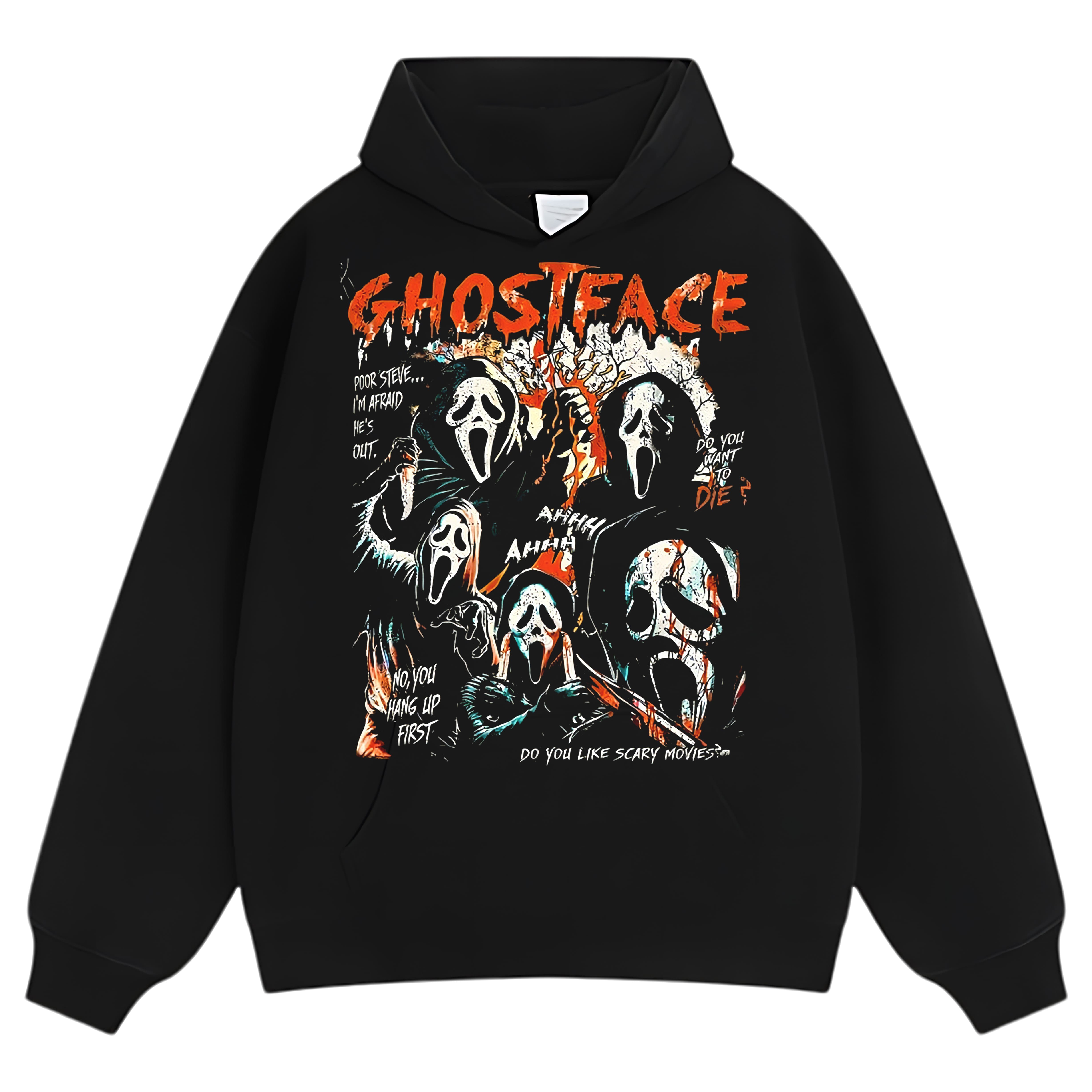 SCREAM SPLATTER TEE & LS & HOODIE