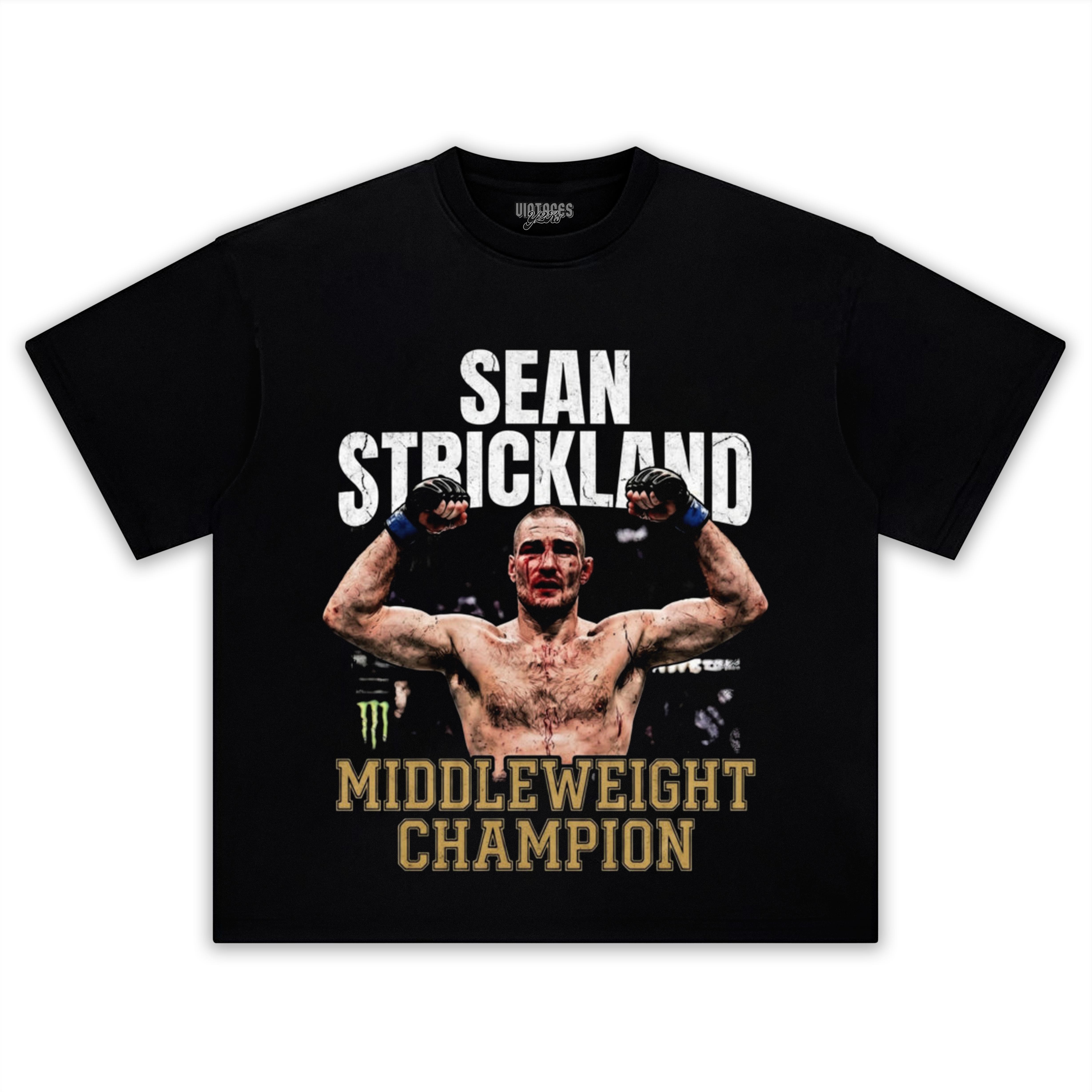 SEAN STRICKLAND MIDDLEWEIGHT CHAMPION TANK TOP & TEE & LONG SLEEVE & LAYERED LS & HOODIE
