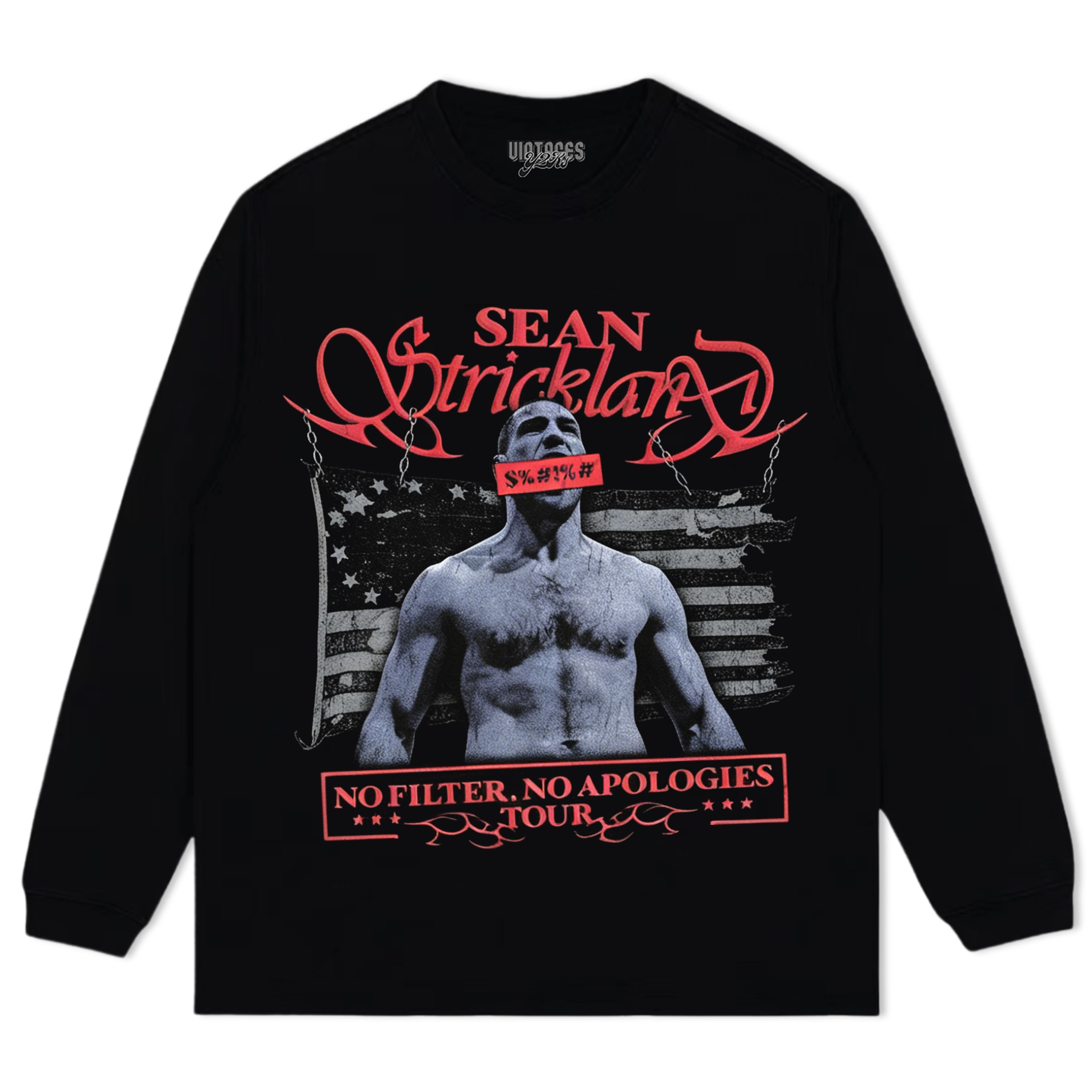 SEAN STRICKLAND NO FILTER TOUR TANK TOP & TEE & LONG SLEEVE & LAYERED LS & HOODIE