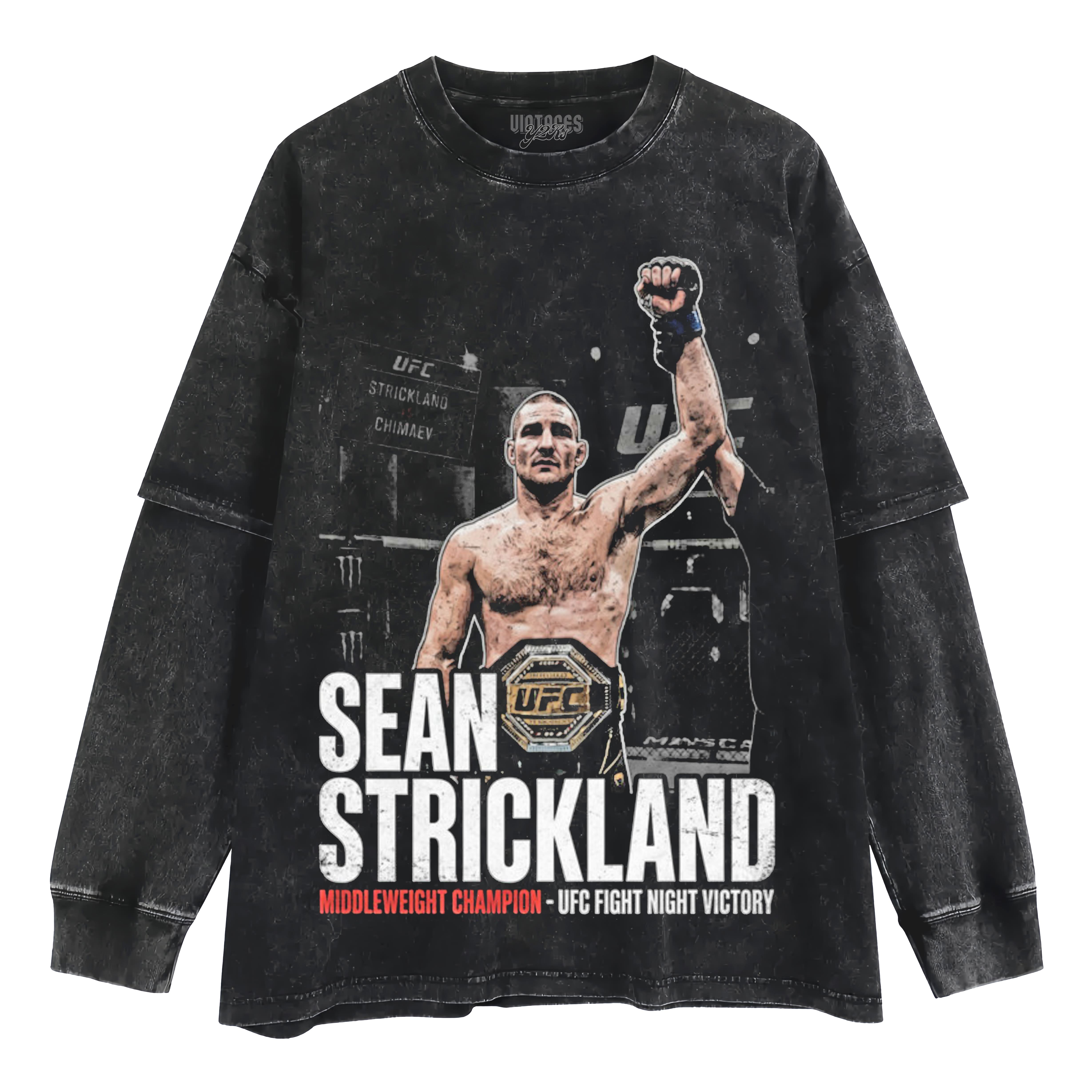 SEAN STRICKLAND VS KHAMZAT CHIMAEV TANK TOP & TEE & LONG SLEEVE & LAYERED LS & HOODIE