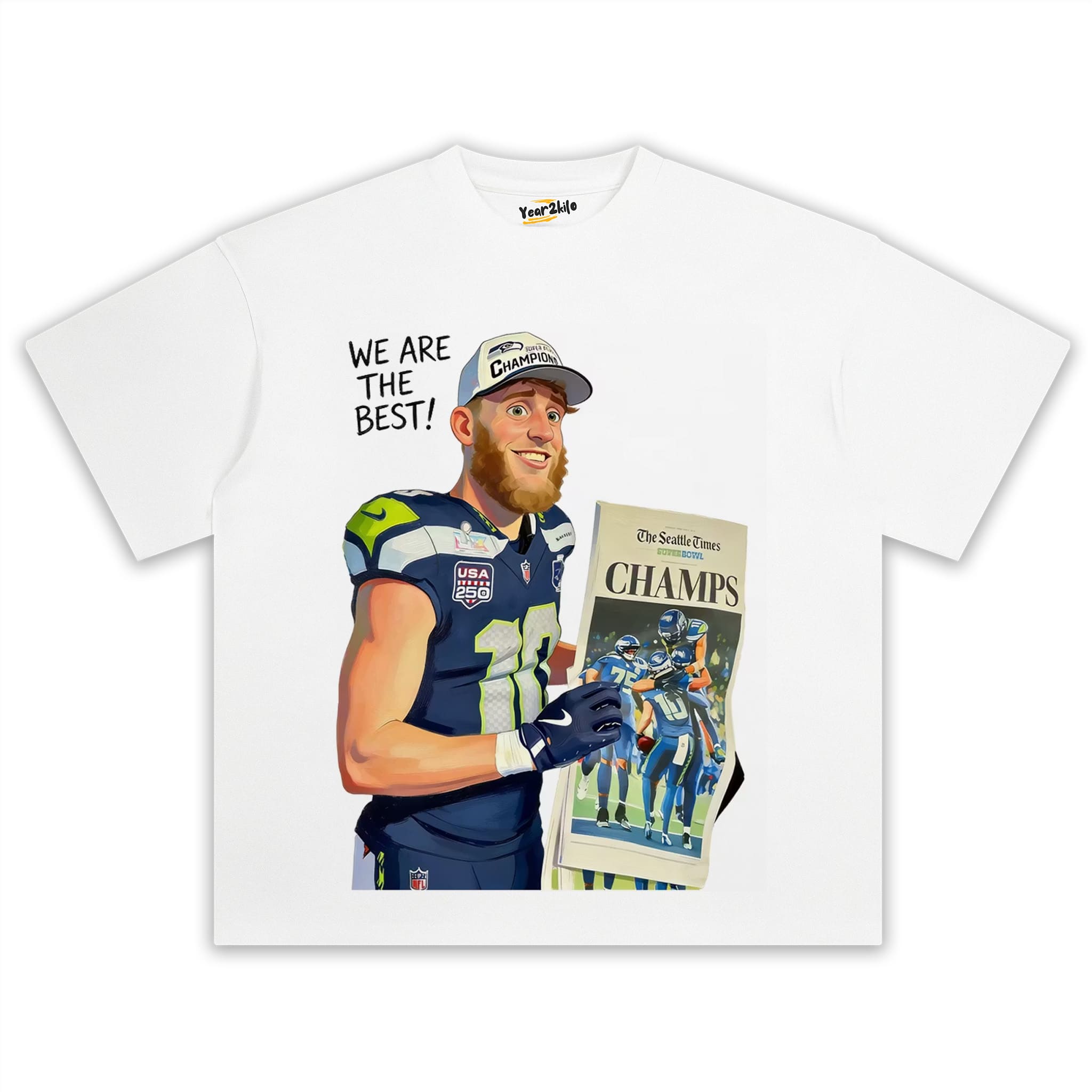 SEATTLE SEAHAWKS SUPER BOWL CHAMPIONS CYBORG GRAPHIC V1 TANK TOP & TEE & LONG SLEEVE & LAYERED LS & HOODIE