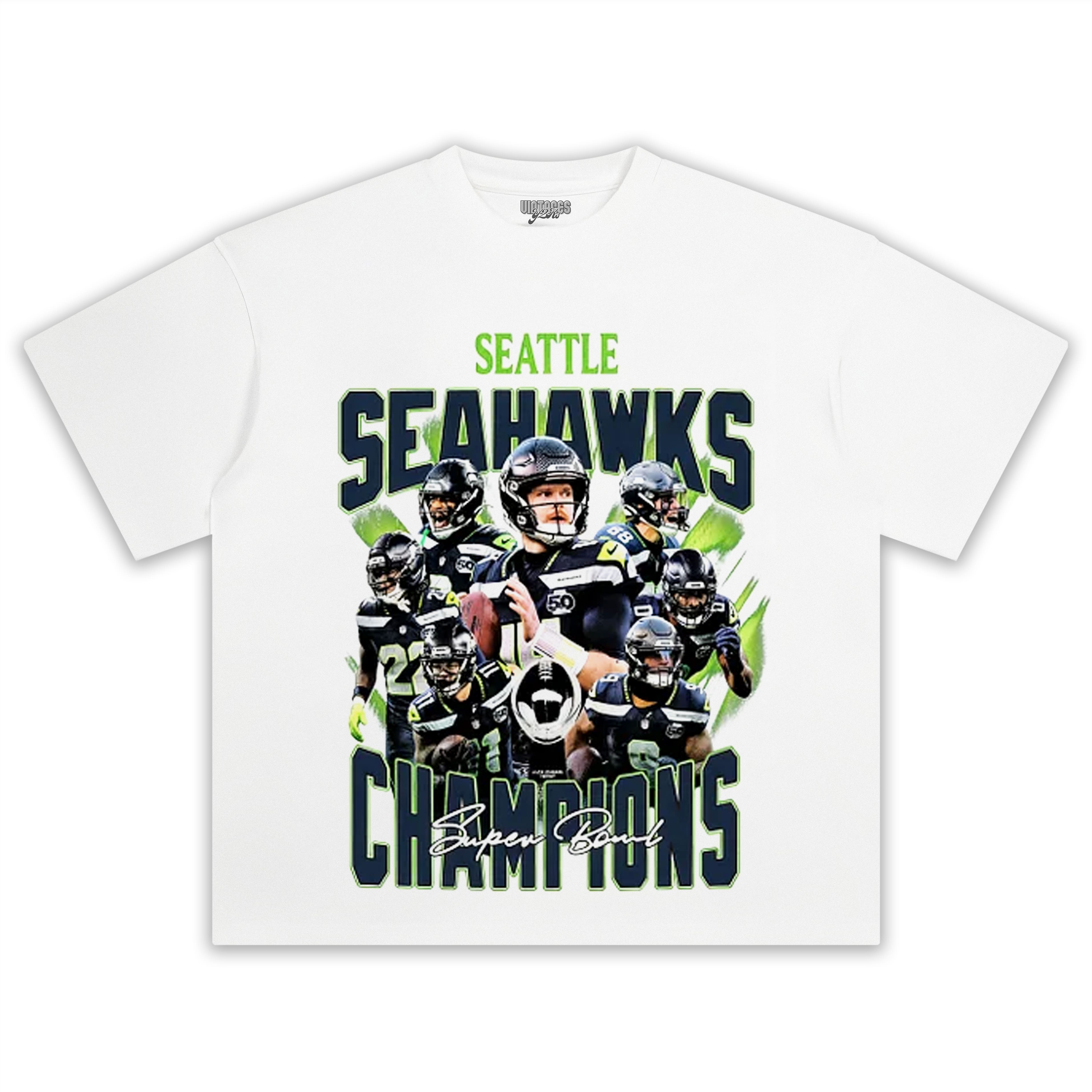 SEATTLE SEAHAWKS & SUPER BOWL LX CHAMPION TEE & LS & HOODIE