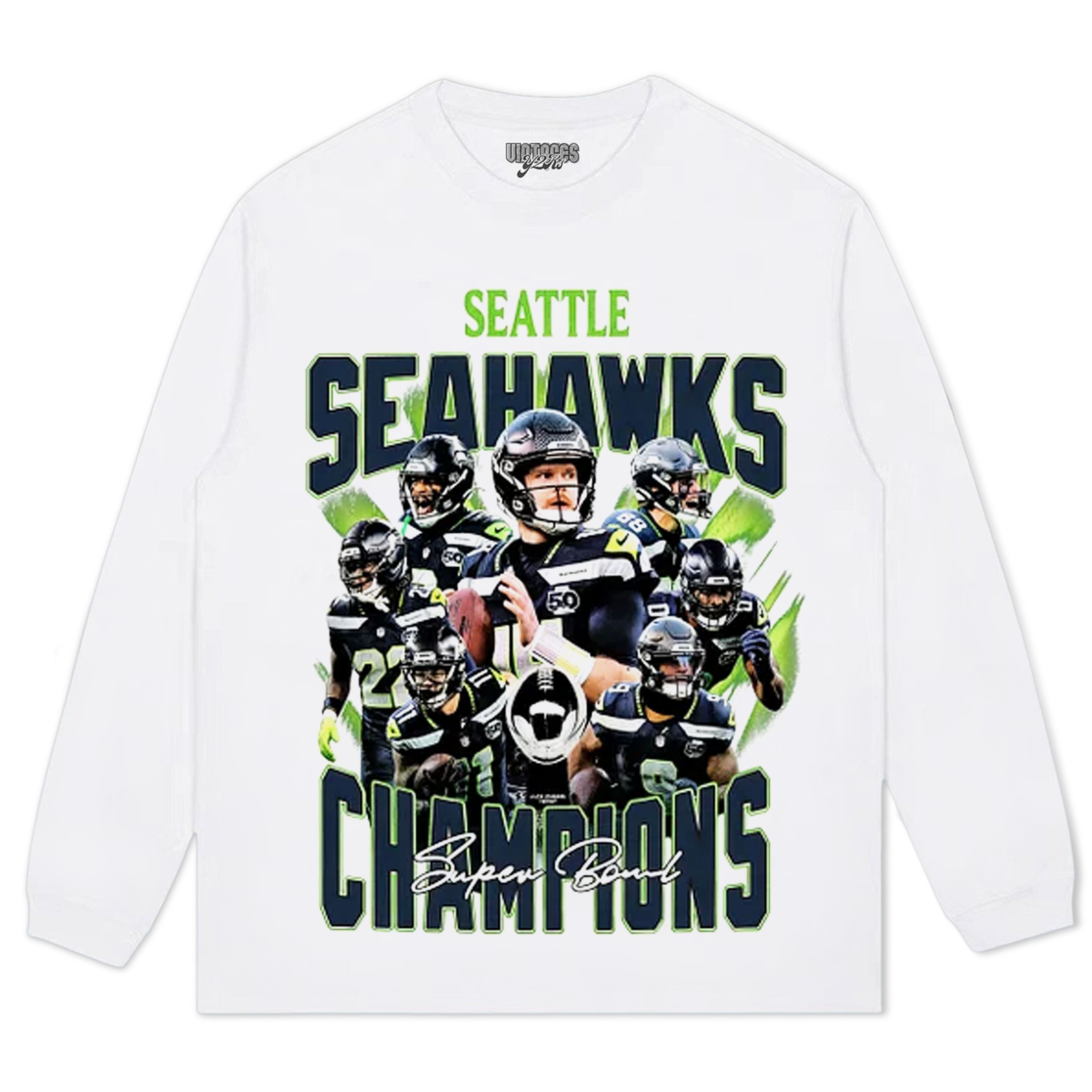 SEATTLE SEAHAWKS & SUPER BOWL LX CHAMPION TEE & LS & HOODIE