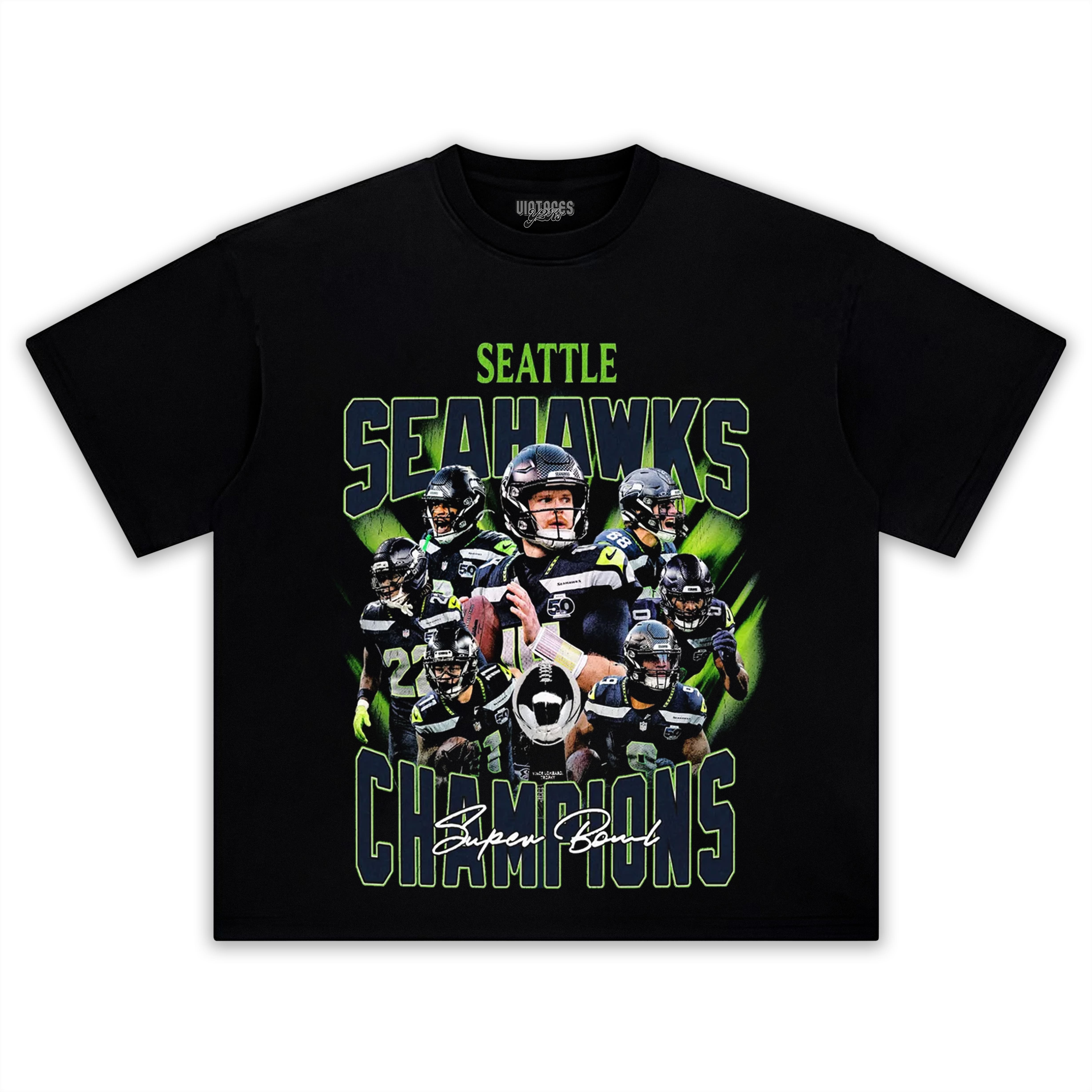 SEATTLE SEAHAWKS & SUPER BOWL LX CHAMPION TEE & LS & HOODIE