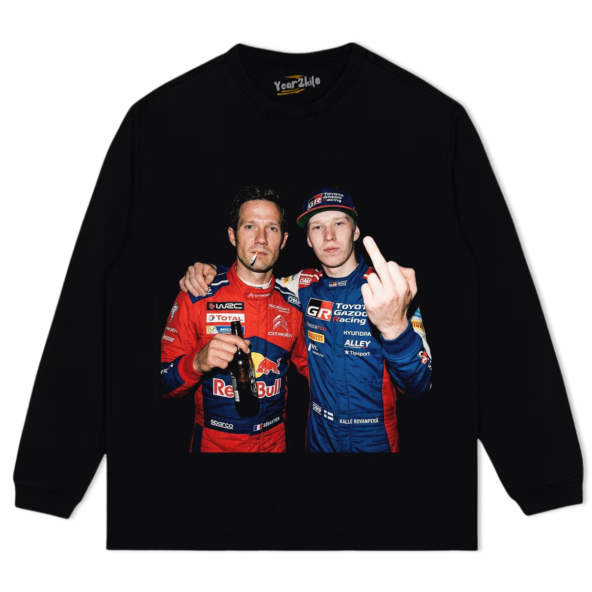 SÉBASTIEN OGIER & KALLE ROVANPERÄ 2026 SECTO RALLY FINLAND｜WRC TANK TOP & TEE & LONG SLEEVE & LAYERED LS & HOODIE