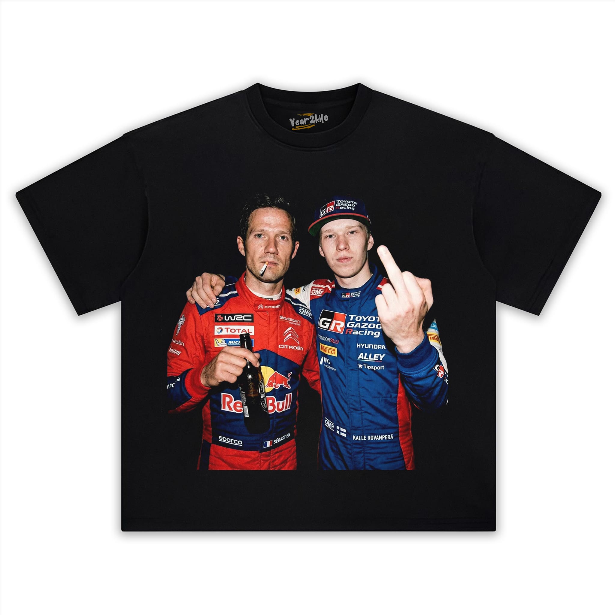 SÉBASTIEN OGIER & KALLE ROVANPERÄ 2026 SECTO RALLY FINLAND｜WRC TANK TOP & TEE & LONG SLEEVE & LAYERED LS & HOODIE