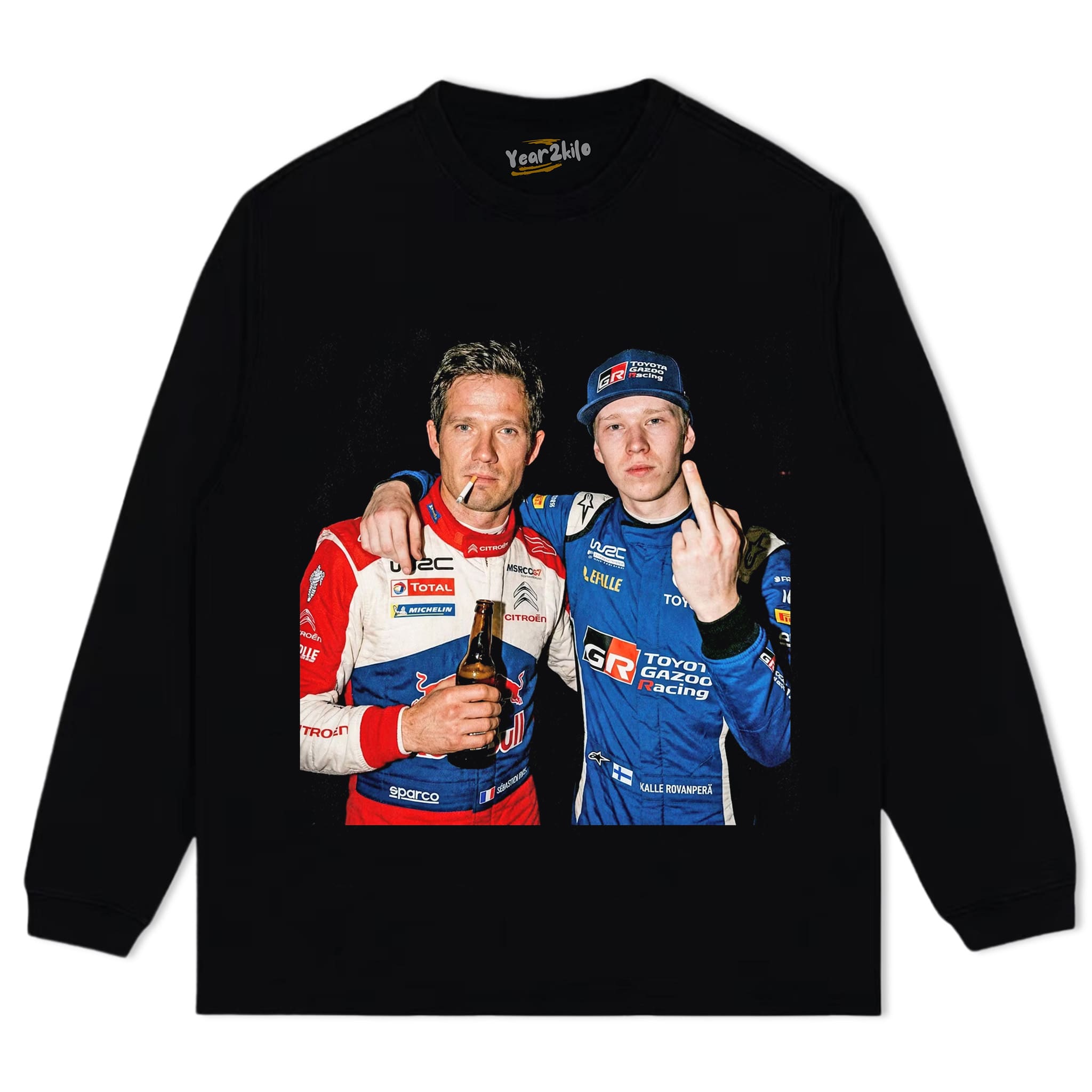 SÉBASTIEN OGIER & KALLE ROVANPERÄ 2026 SECTO RALLY FINLAND｜WRC V1 TANK TOP & TEE & LONG SLEEVE & LAYERED LS & HOODIE