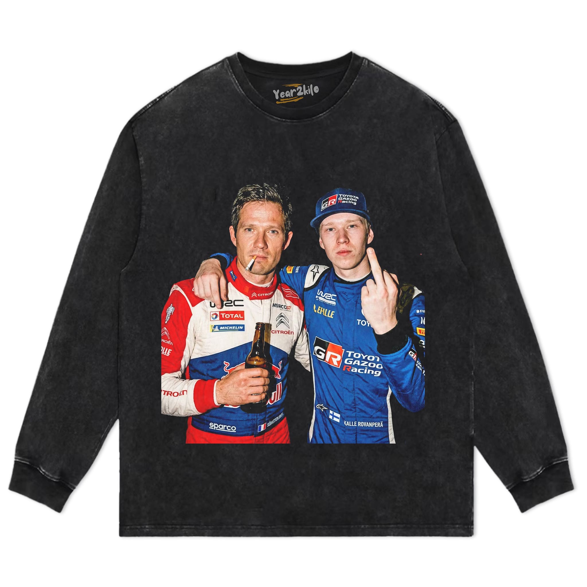 SÉBASTIEN OGIER & KALLE ROVANPERÄ 2026 SECTO RALLY FINLAND｜WRC V1 TANK TOP & TEE & LONG SLEEVE & LAYERED LS & HOODIE