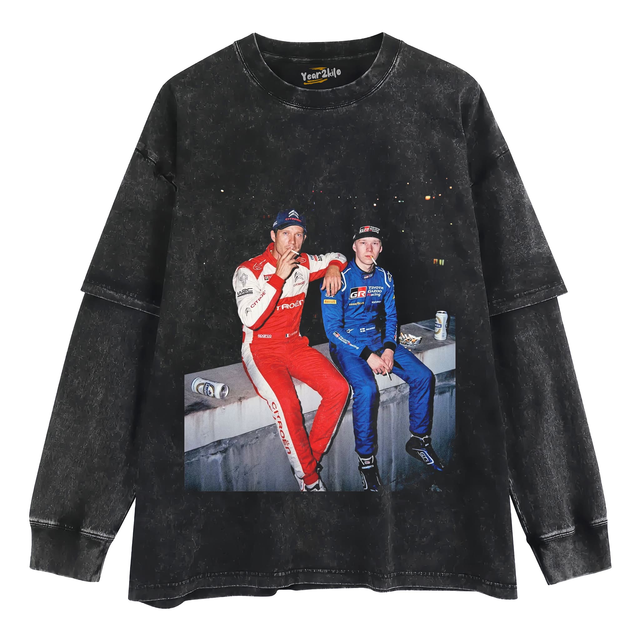 SÉBASTIEN OGIER & KALLE ROVANPERÄ 2026 SECTO RALLY FINLAND｜WRC V2 TANK TOP & TEE & LONG SLEEVE & LAYERED LS & HOODIE