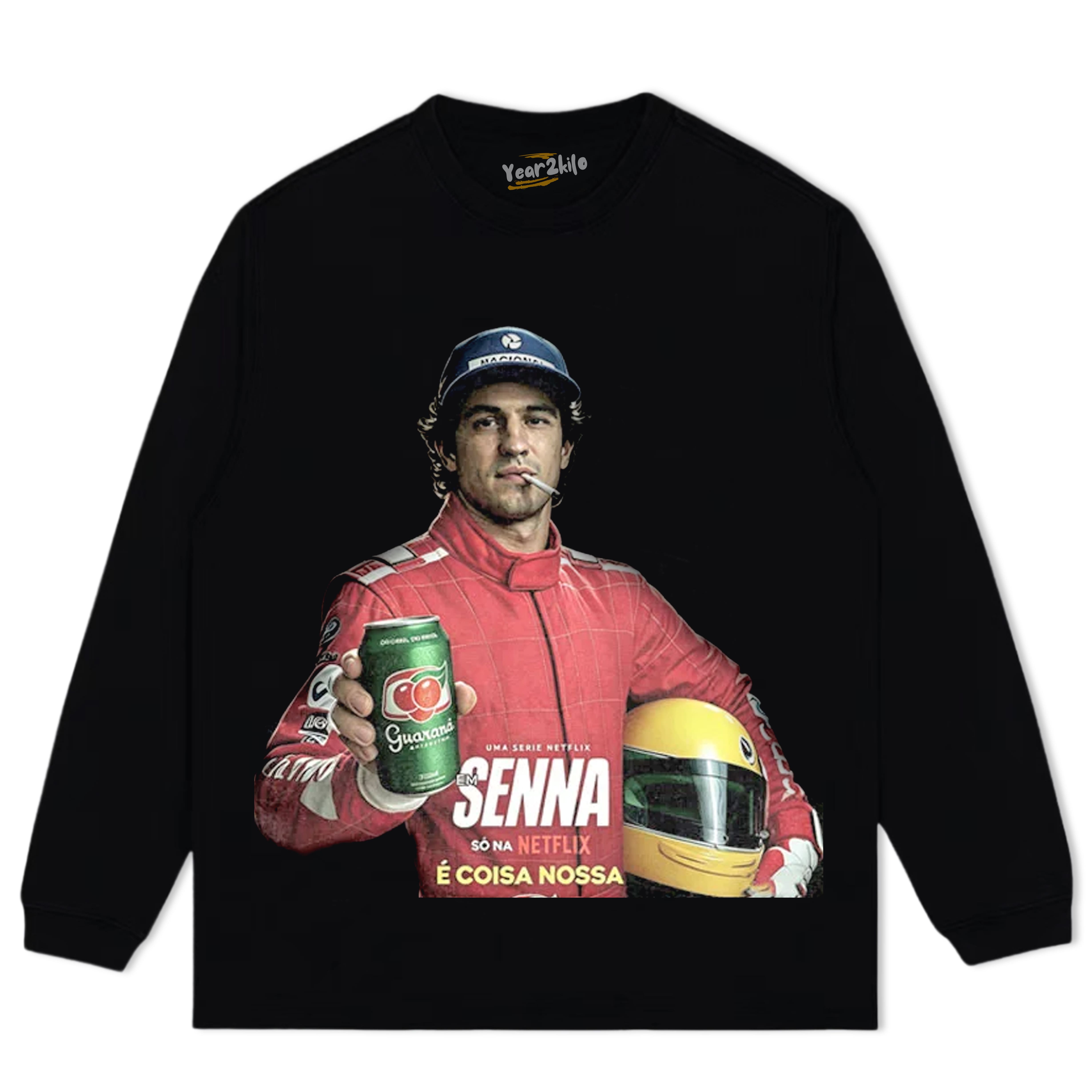 SENNA F1 LEGEND TANK TOP & TEE & LONG SLEEVE & LAYERED LS & HOODIE