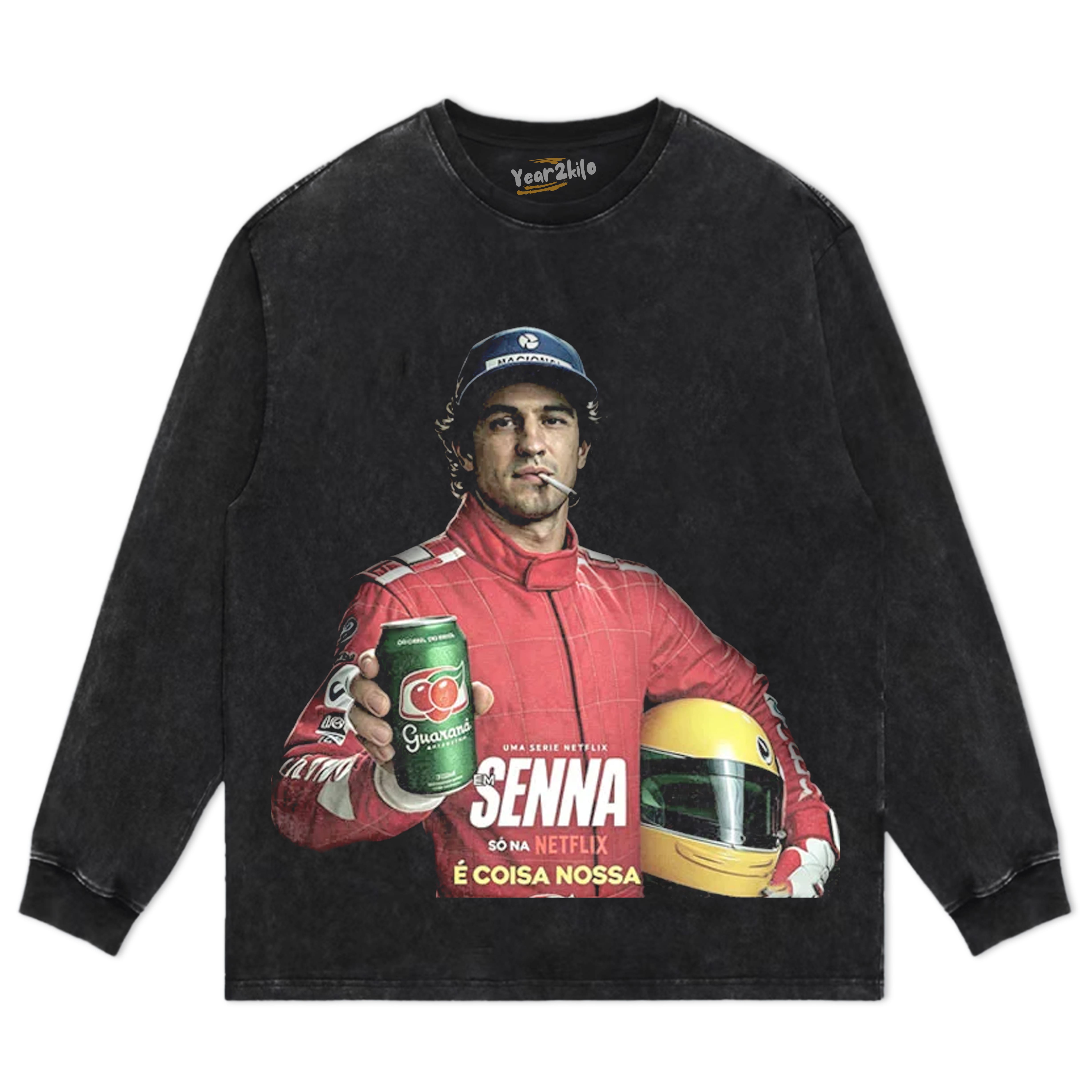 SENNA F1 LEGEND TANK TOP & TEE & LONG SLEEVE & LAYERED LS & HOODIE