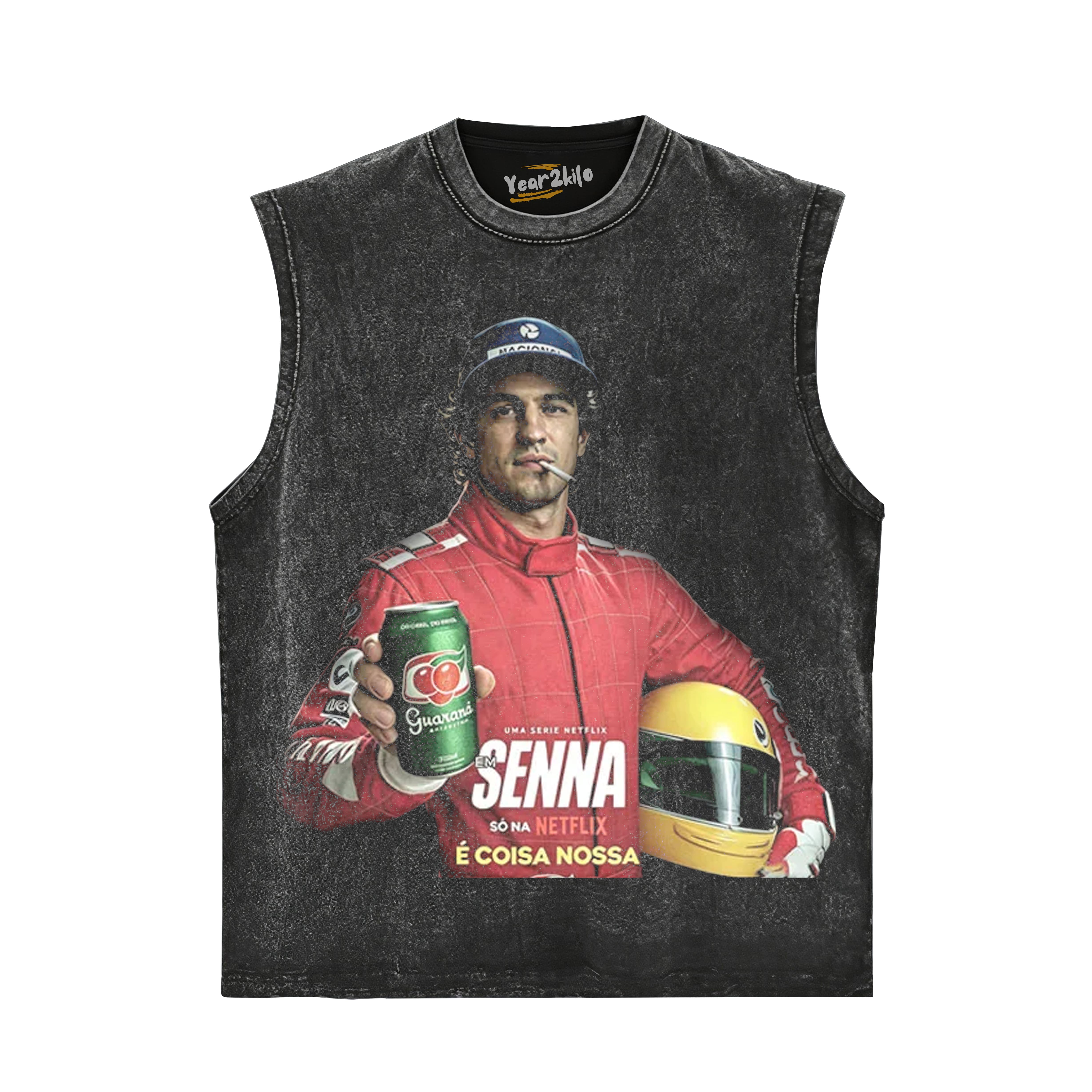 SENNA F1 LEGEND TANK TOP & TEE & LONG SLEEVE & LAYERED LS & HOODIE