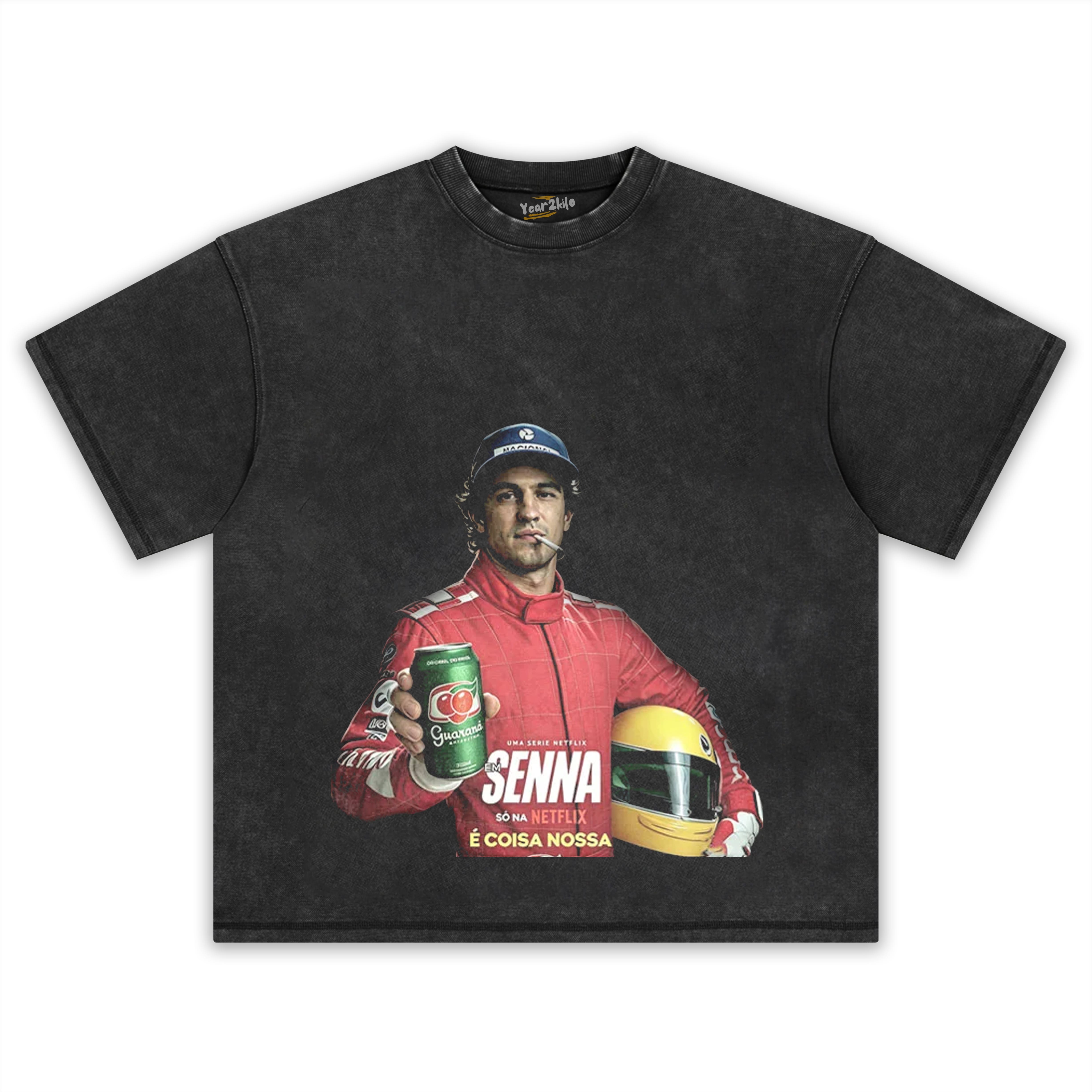 SENNA F1 LEGEND TANK TOP & TEE & LONG SLEEVE & LAYERED LS & HOODIE