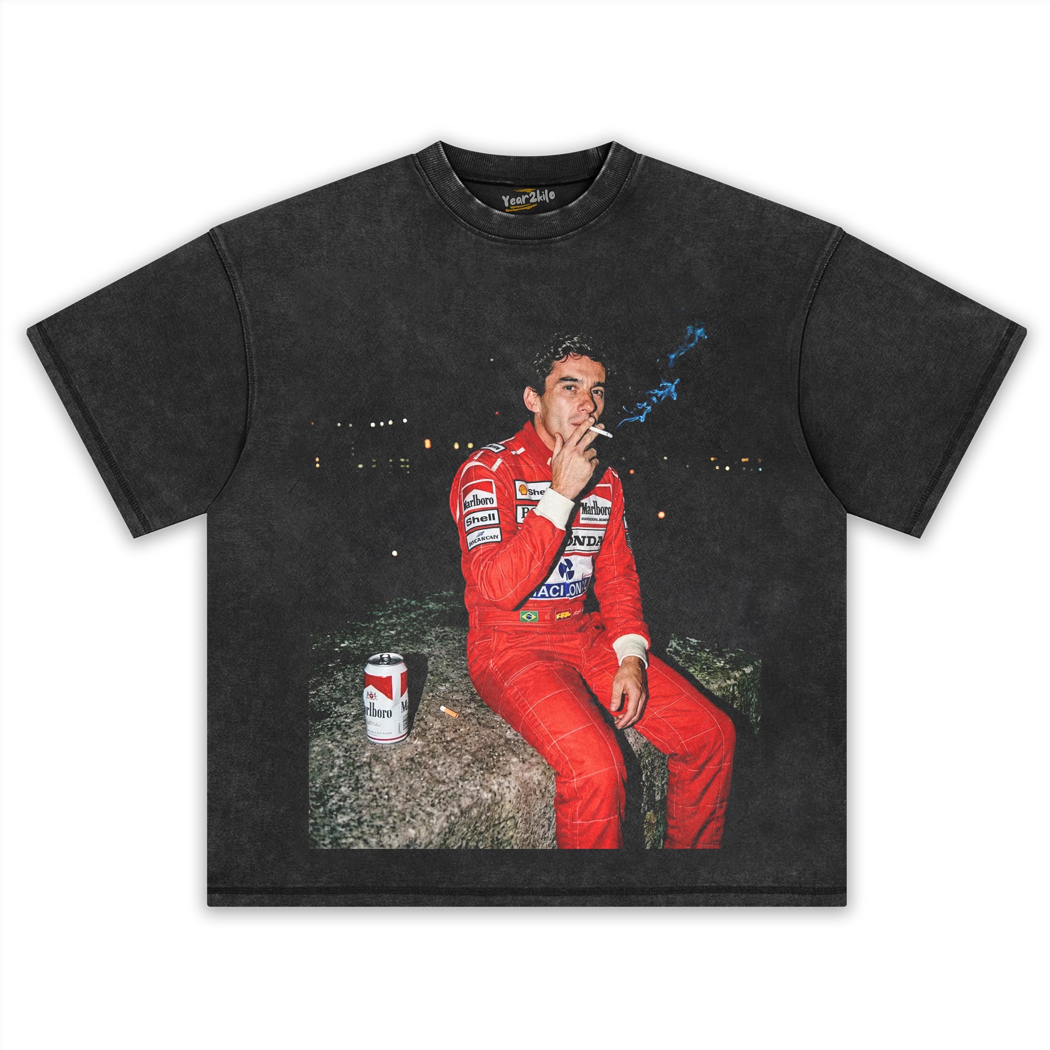 SENNA F1 LEGEND VQ TANK TOP & TEE & LONG SLEEVE & LAYERED LS & HOODIE