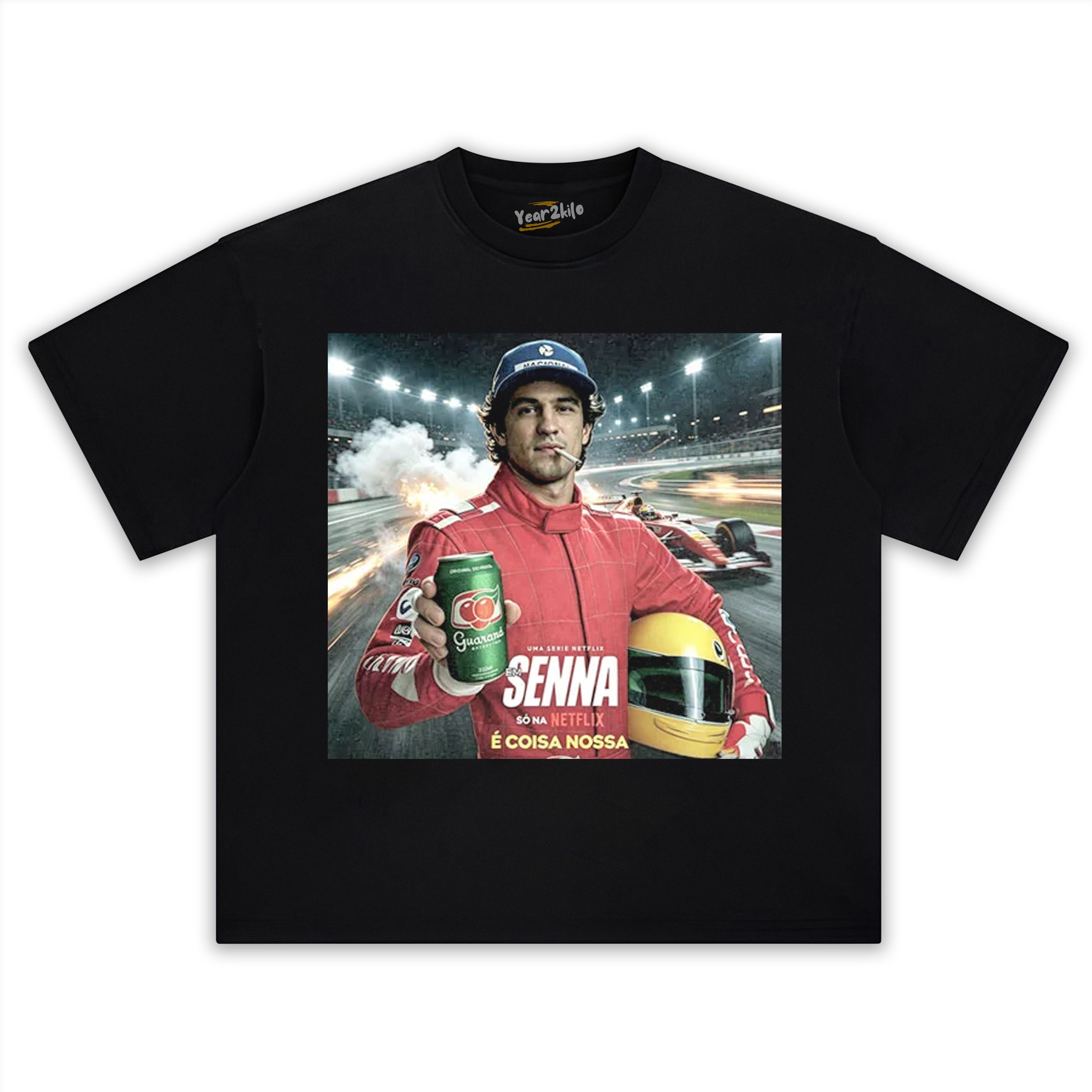 SENNA F1 LEGEND V1 TANK TOP & TEE & LONG SLEEVE & LAYERED LS & HOODIE