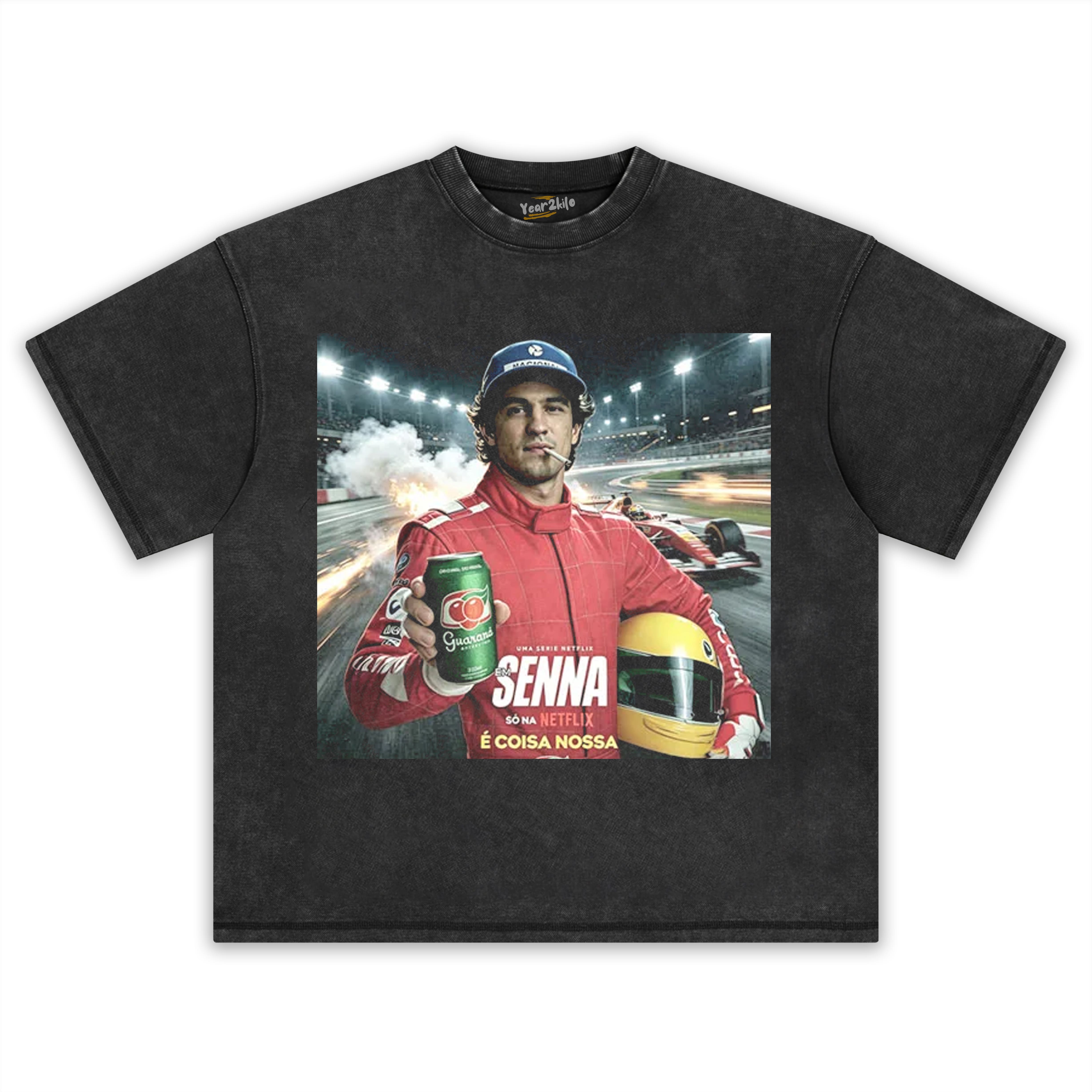 SENNA F1 LEGEND V1 TANK TOP & TEE & LONG SLEEVE & LAYERED LS & HOODIE