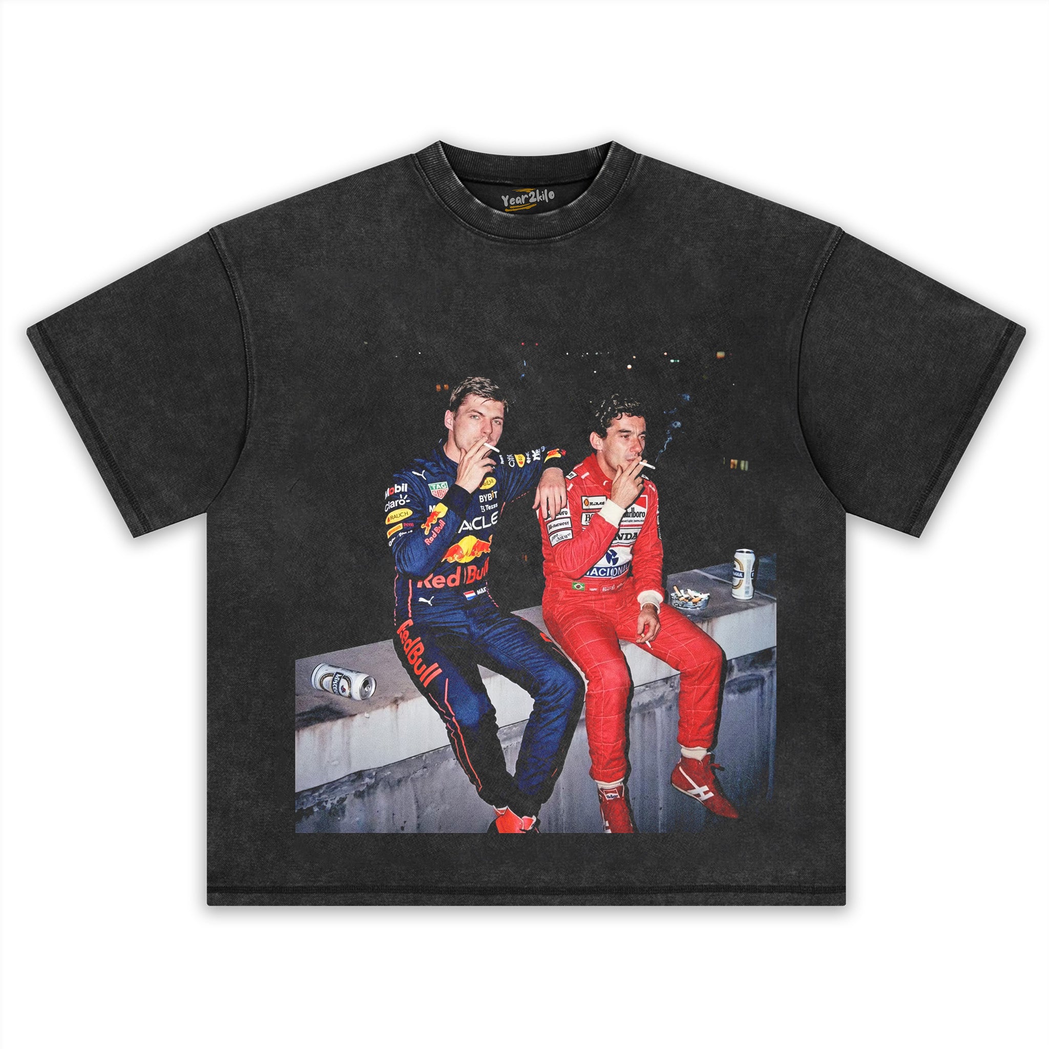 SENNA & MAX VERSTAPPEN F1 LEGEND TANK TOP & TEE & LONG SLEEVE & LAYERED LS & HOODIE