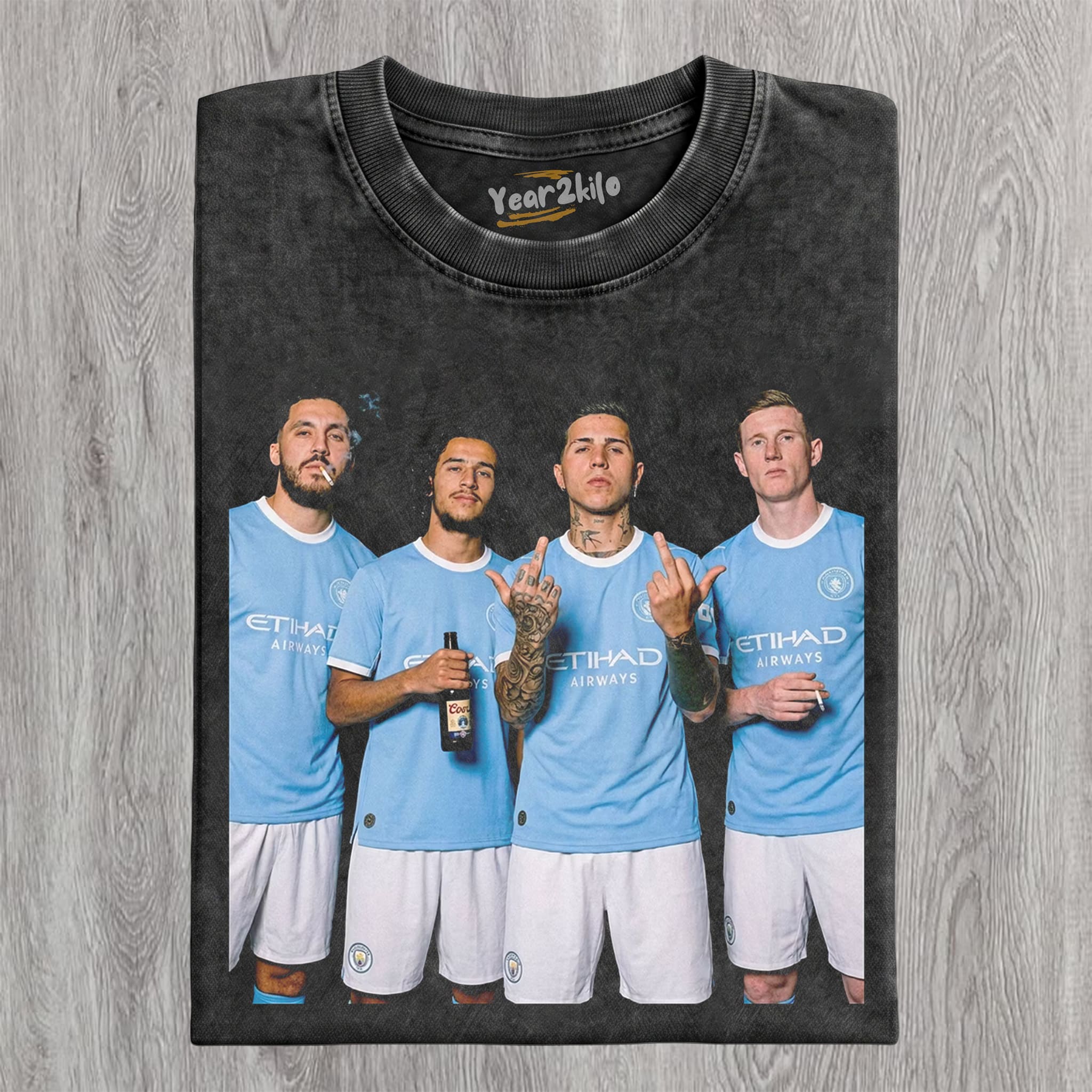 SERGIO AGÜERO & PHIL FODEN & ENZO FERNÁNDEZ & KEVIN DE BRUYNE MAN CITY TANK TOP & TEE & LONG SLEEVE & LAYERED LS & HOODIE