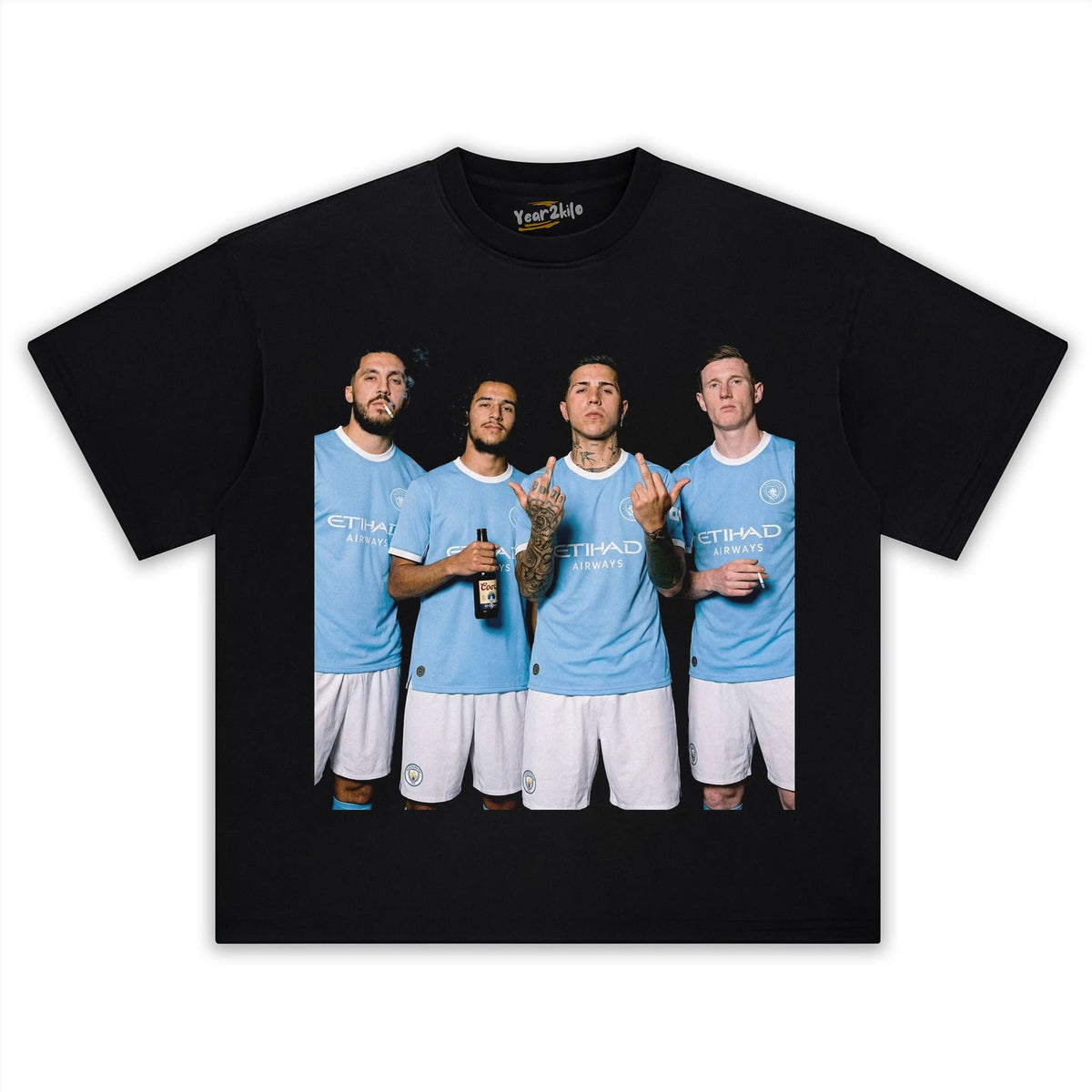 SERGIO AGÜERO & PHIL FODEN & ENZO FERNÁNDEZ & KEVIN DE BRUYNE MAN CITY TANK TOP & TEE & LONG SLEEVE & LAYERED LS & HOODIE