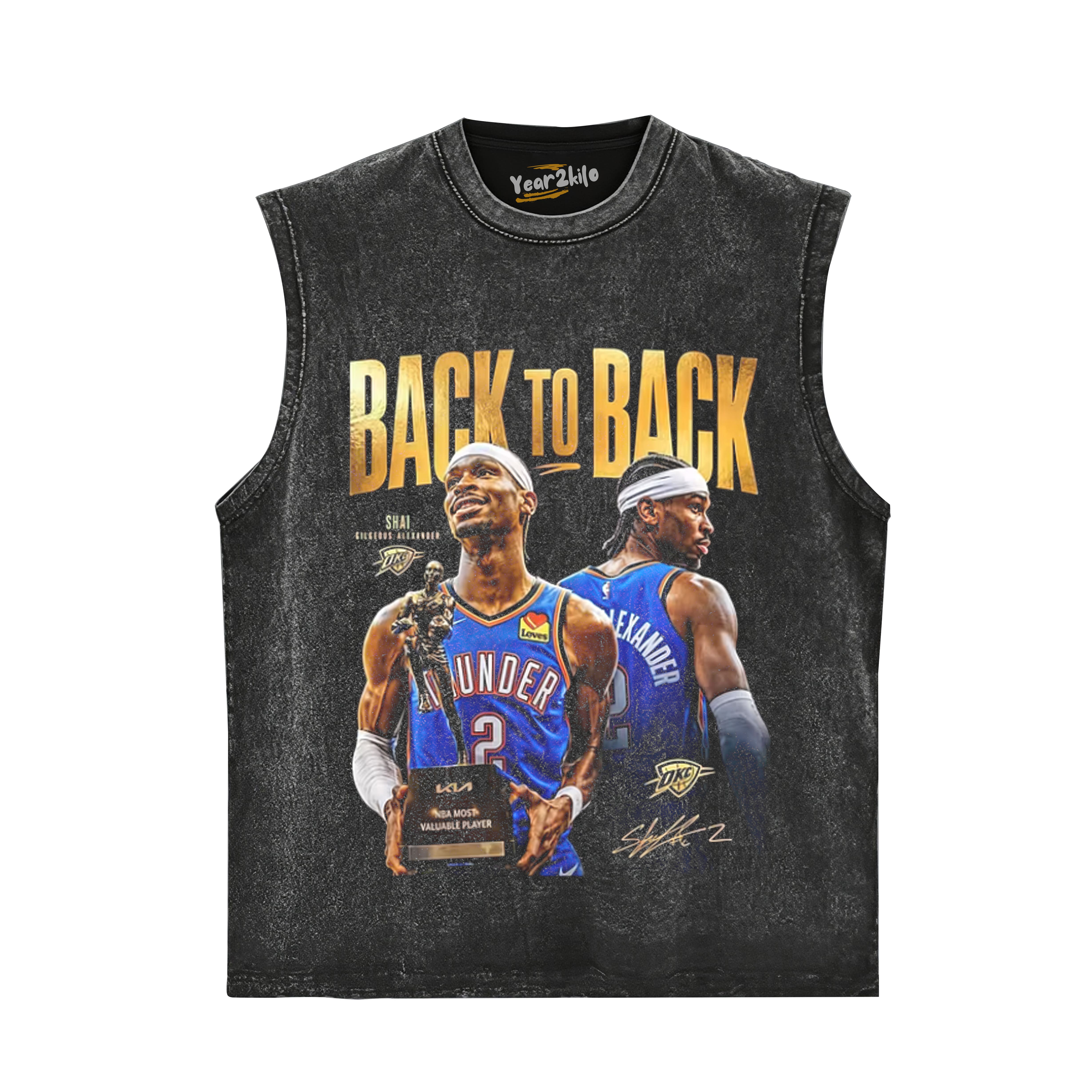 SGA BACK TO BACK MVP TANK TOP & TEE & LONG SLEEVE & LAYERED LS & HOODIE