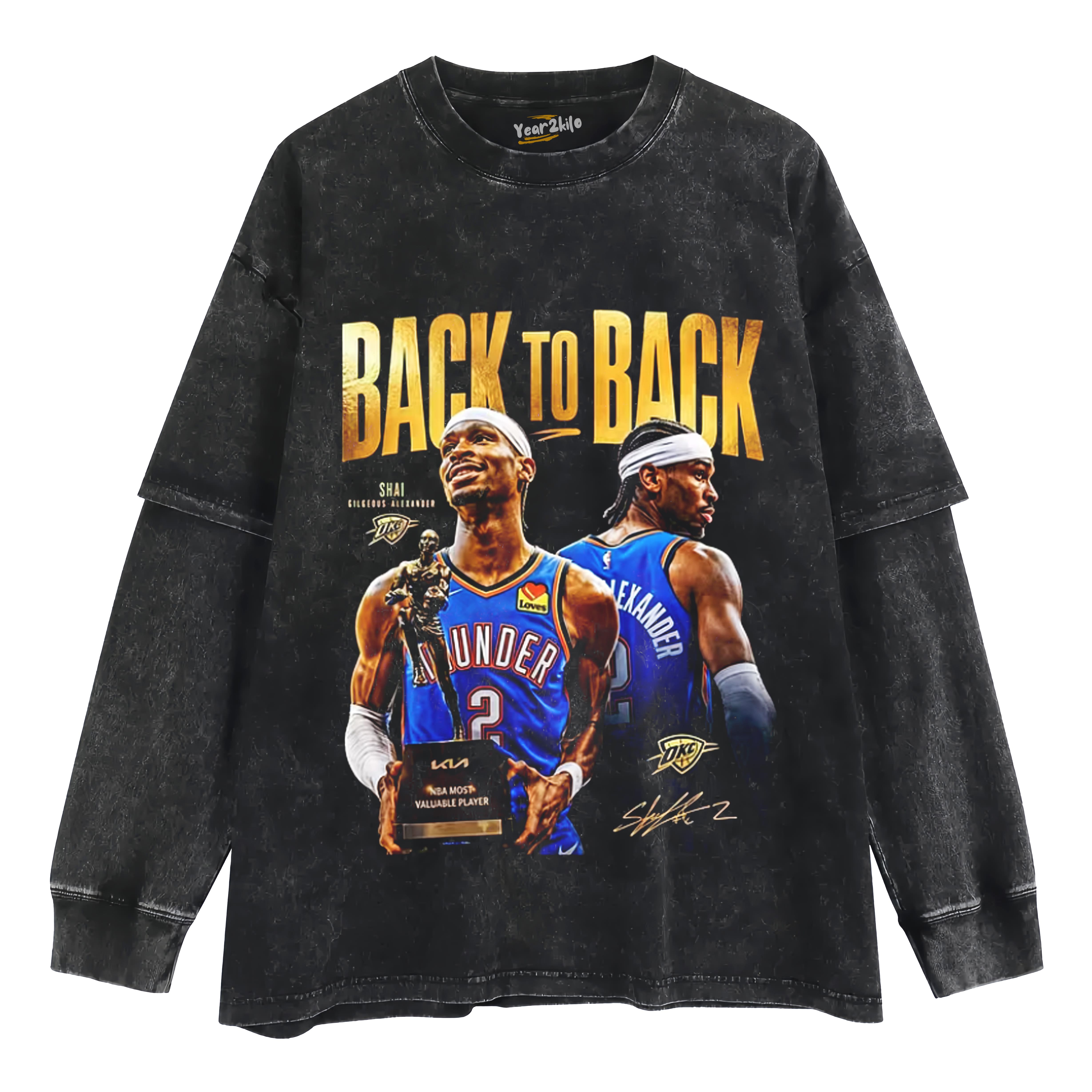 SGA BACK TO BACK MVP TANK TOP & TEE & LONG SLEEVE & LAYERED LS & HOODIE