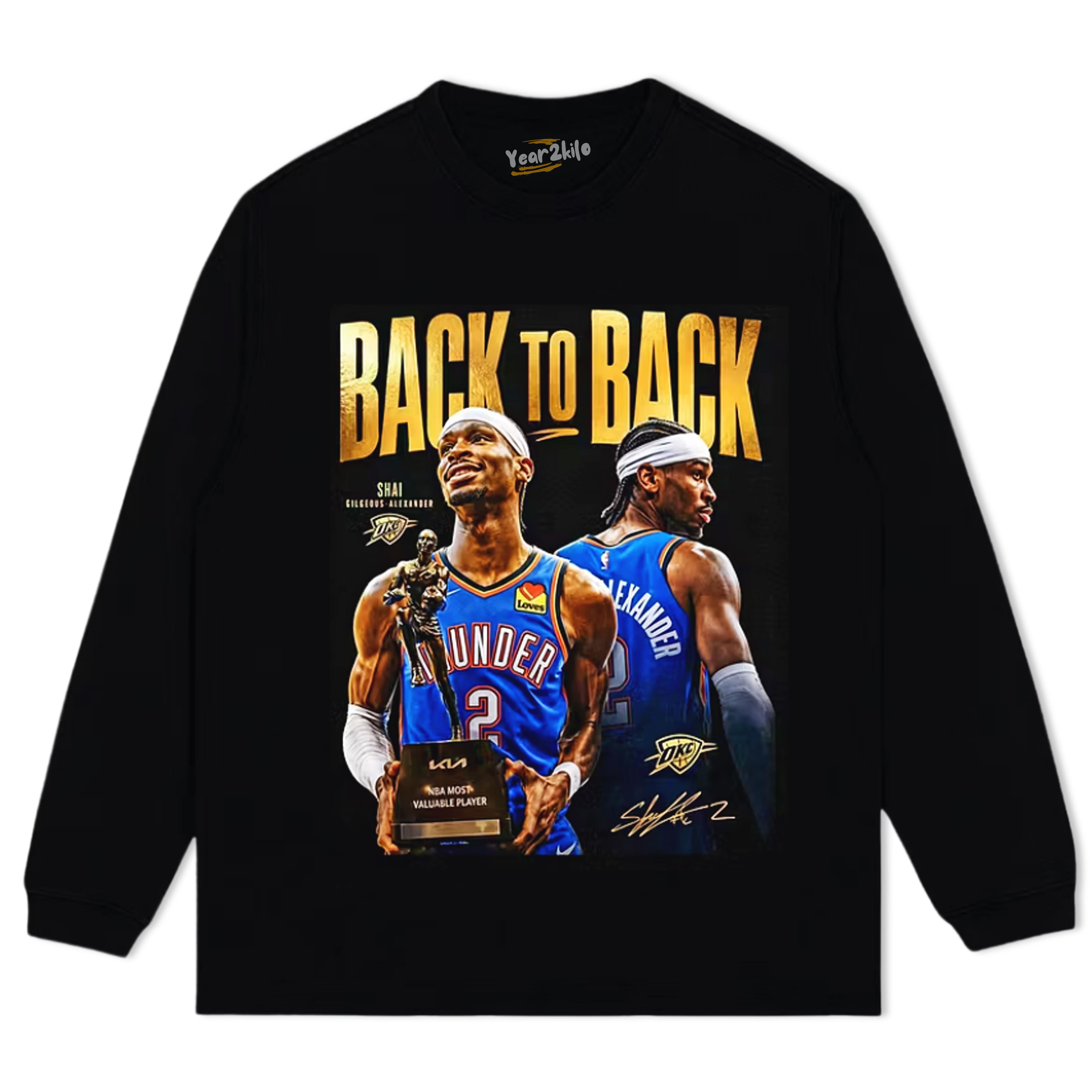 SGA BACK TO BACK MVP TANK TOP & TEE & LONG SLEEVE & LAYERED LS & HOODIE