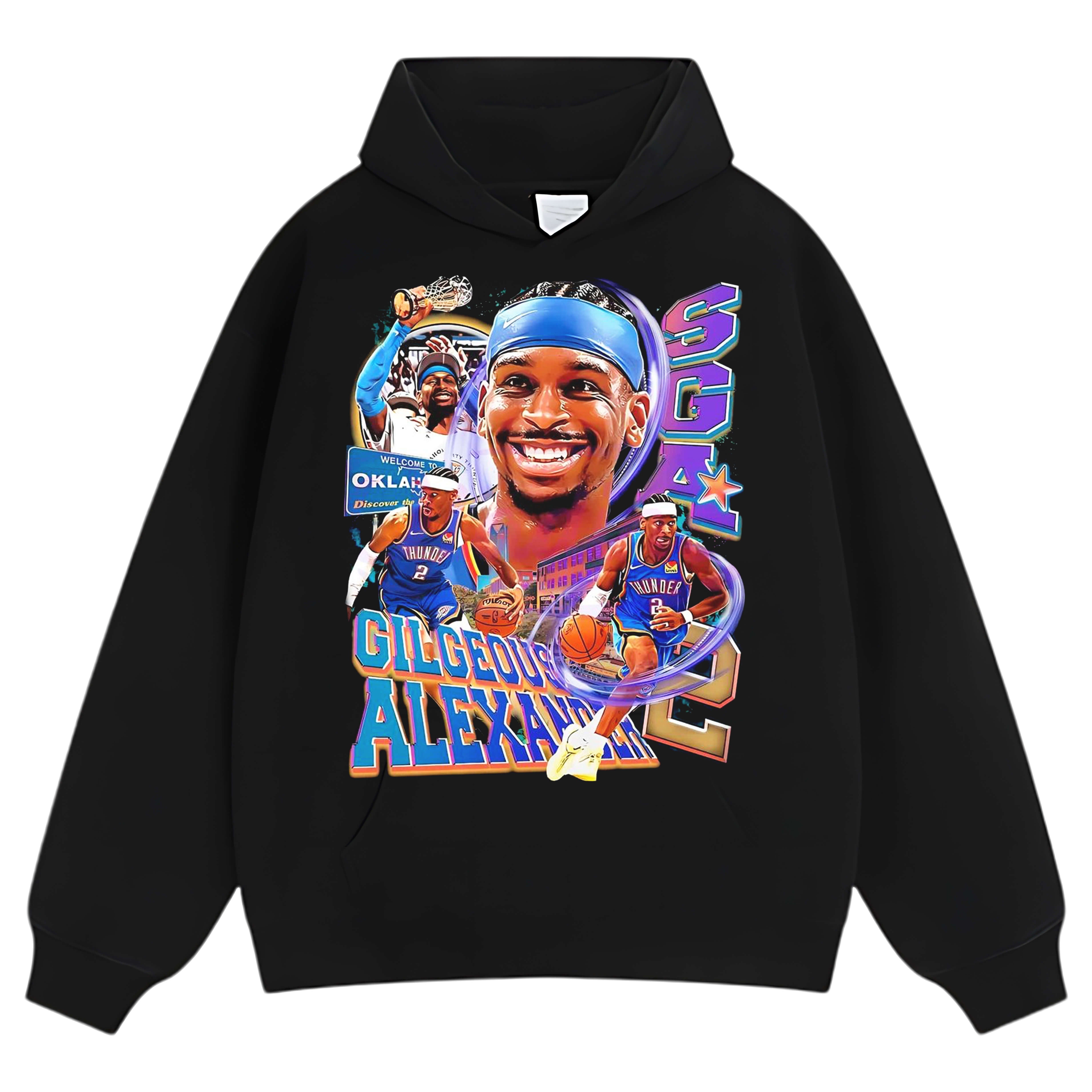 SGA & OKLAHOMA CITY THUNDER TEE & LS & HOODIE