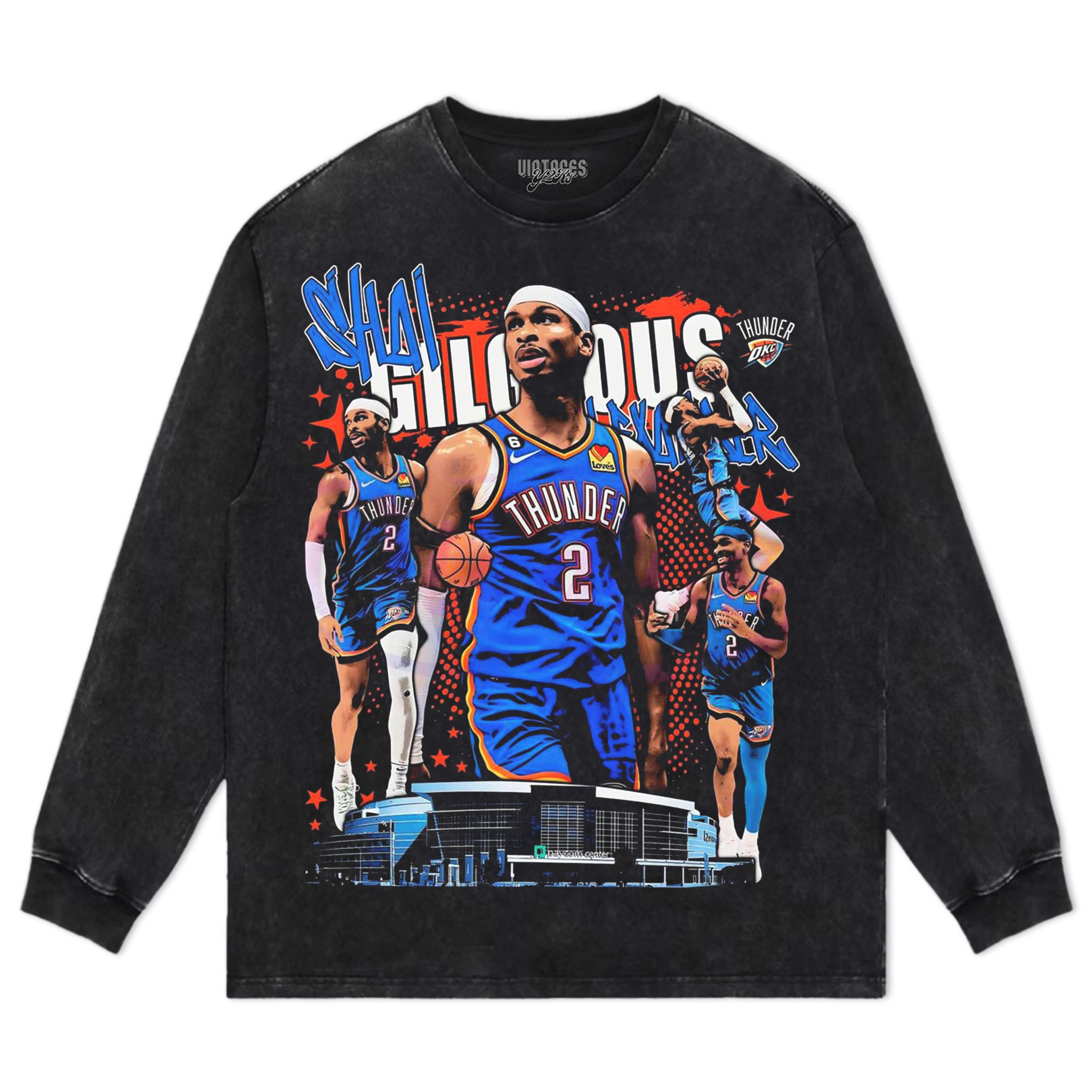 SGA & OKLAHOMA CITY THUNDER V9 TEE & LS & HOODIE