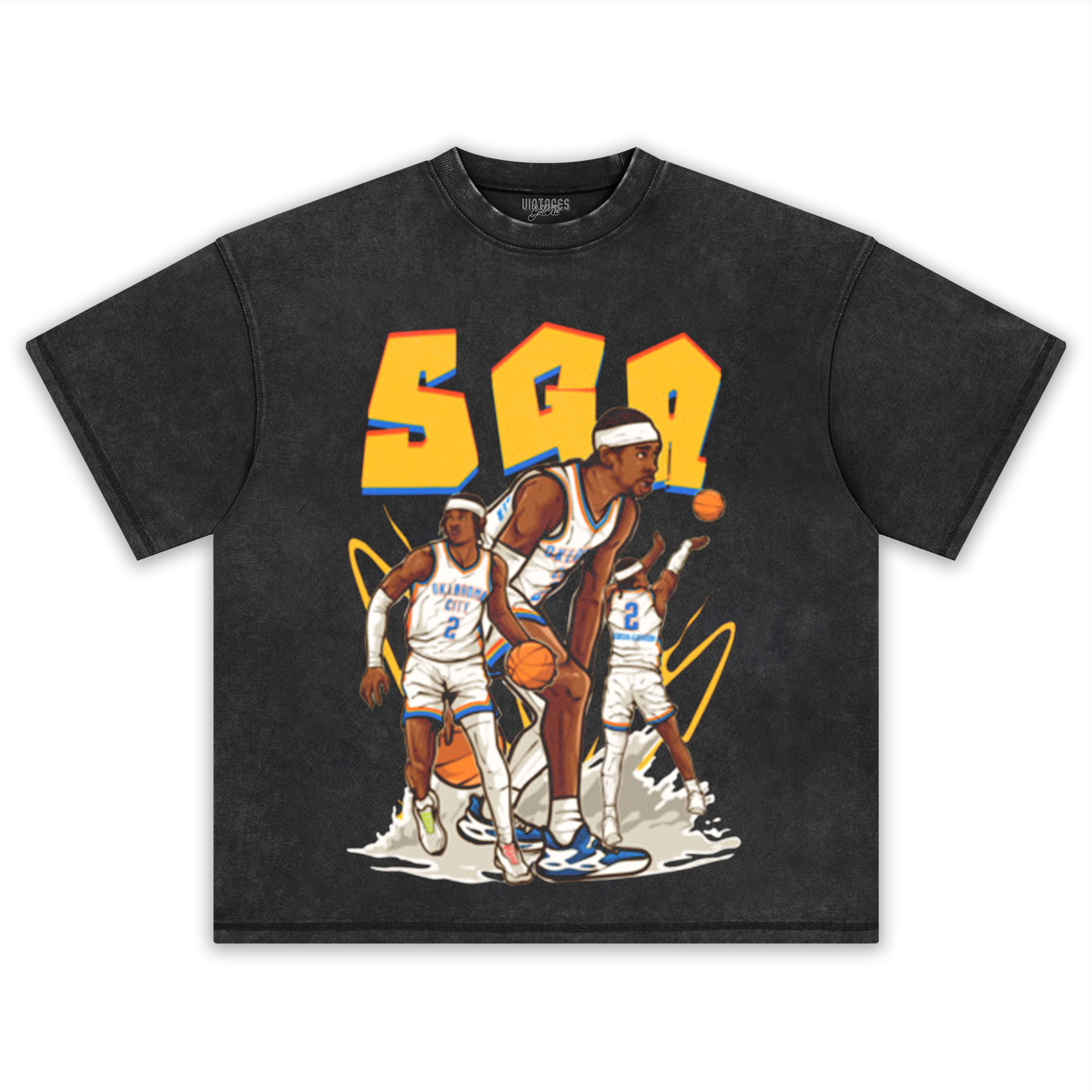 SGA & OKLAHOMA CITY THUNDER V5 TEE & LS & HOODIE