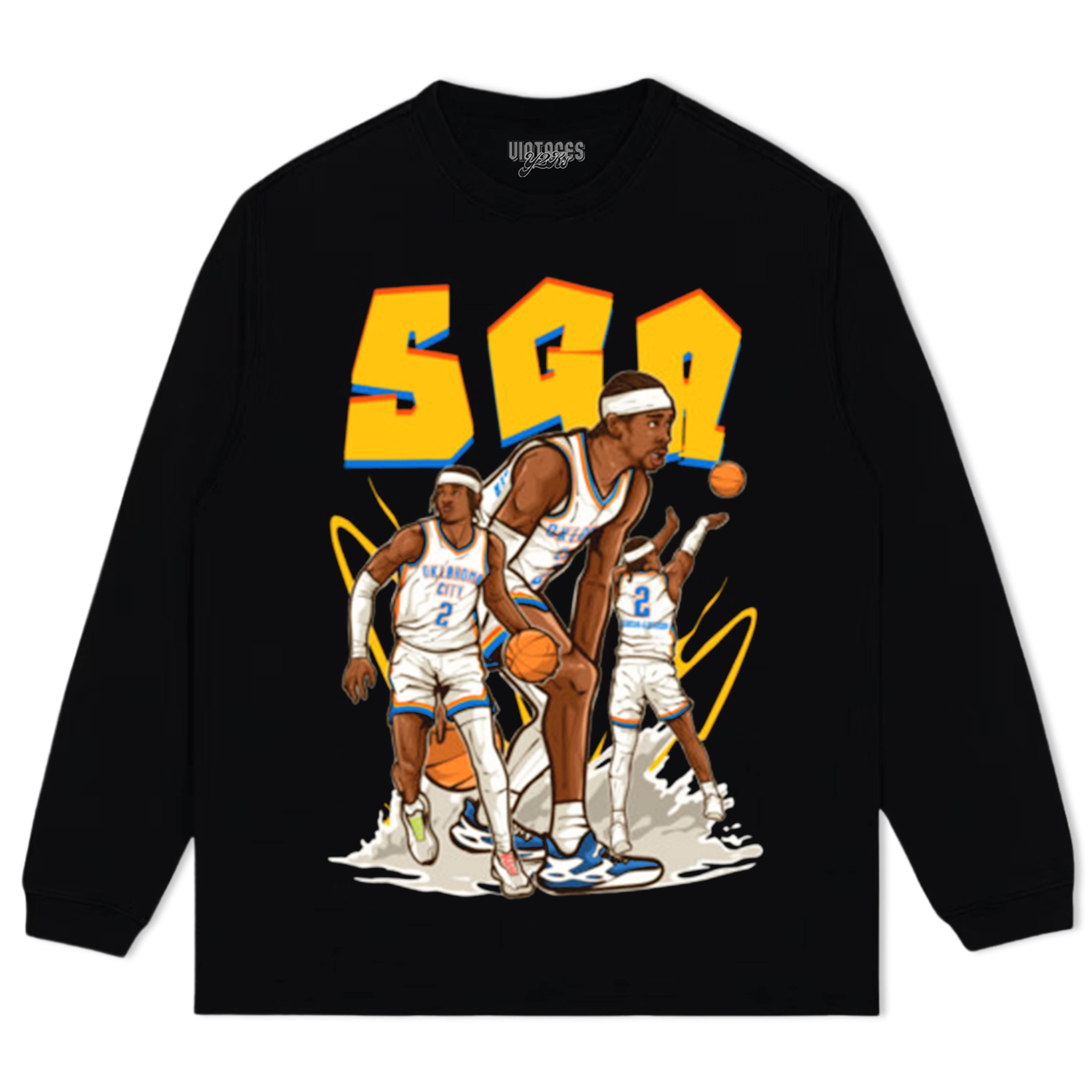 SGA & OKLAHOMA CITY THUNDER V5 TEE & LS & HOODIE