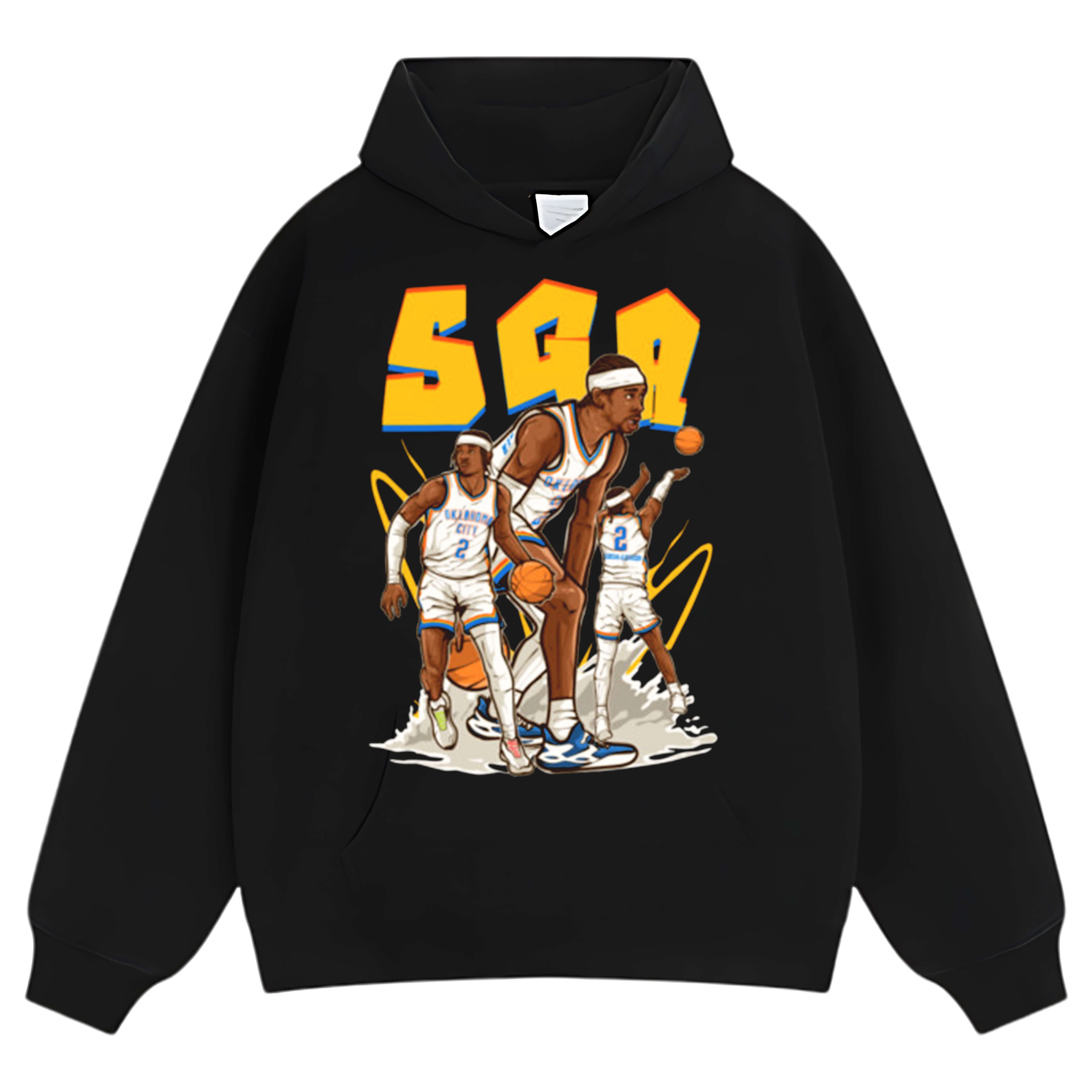 SGA & OKLAHOMA CITY THUNDER V5 TEE & LS & HOODIE