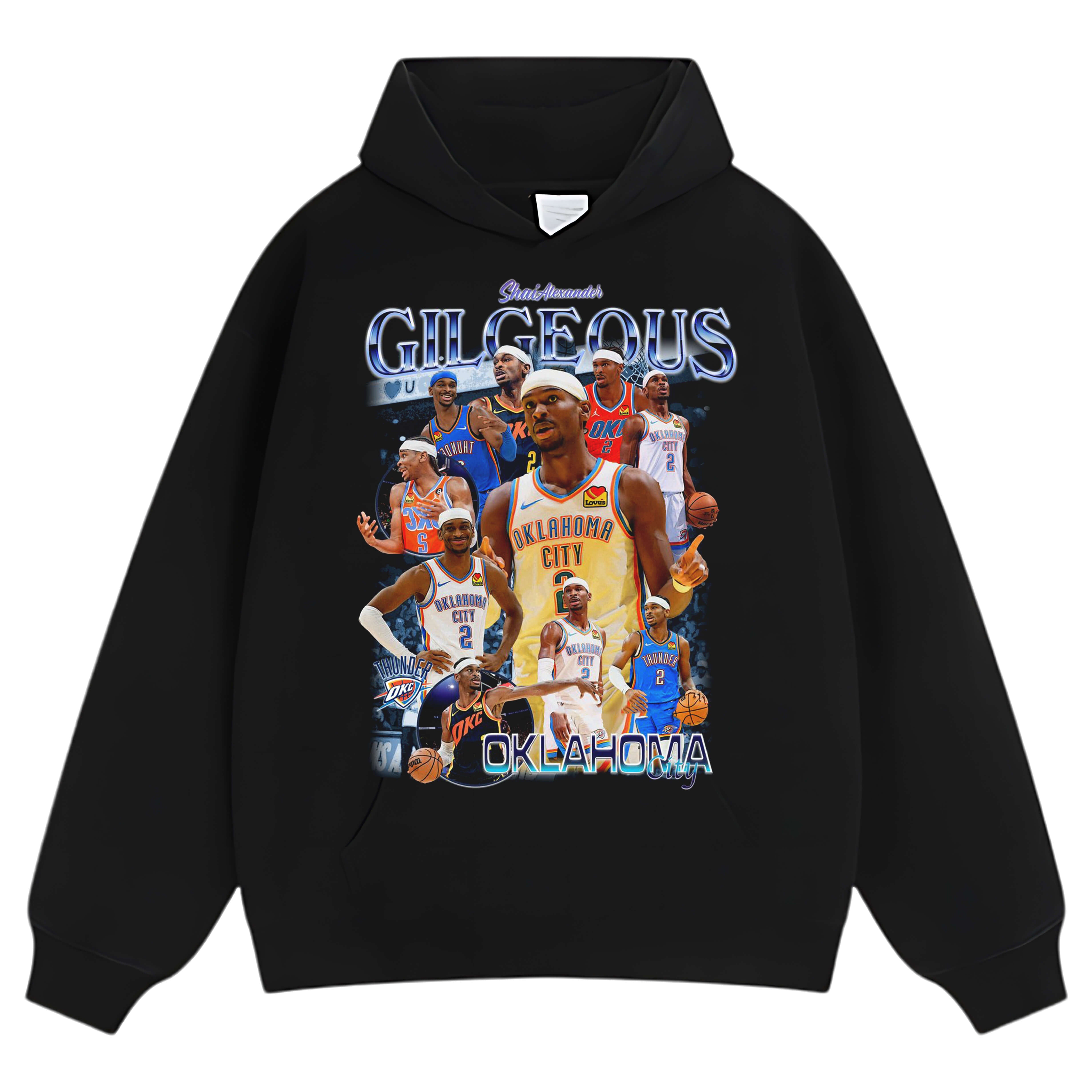 SGA & OKLAHOMA CITY THUNDER V6 TEE & LS & HOODIE