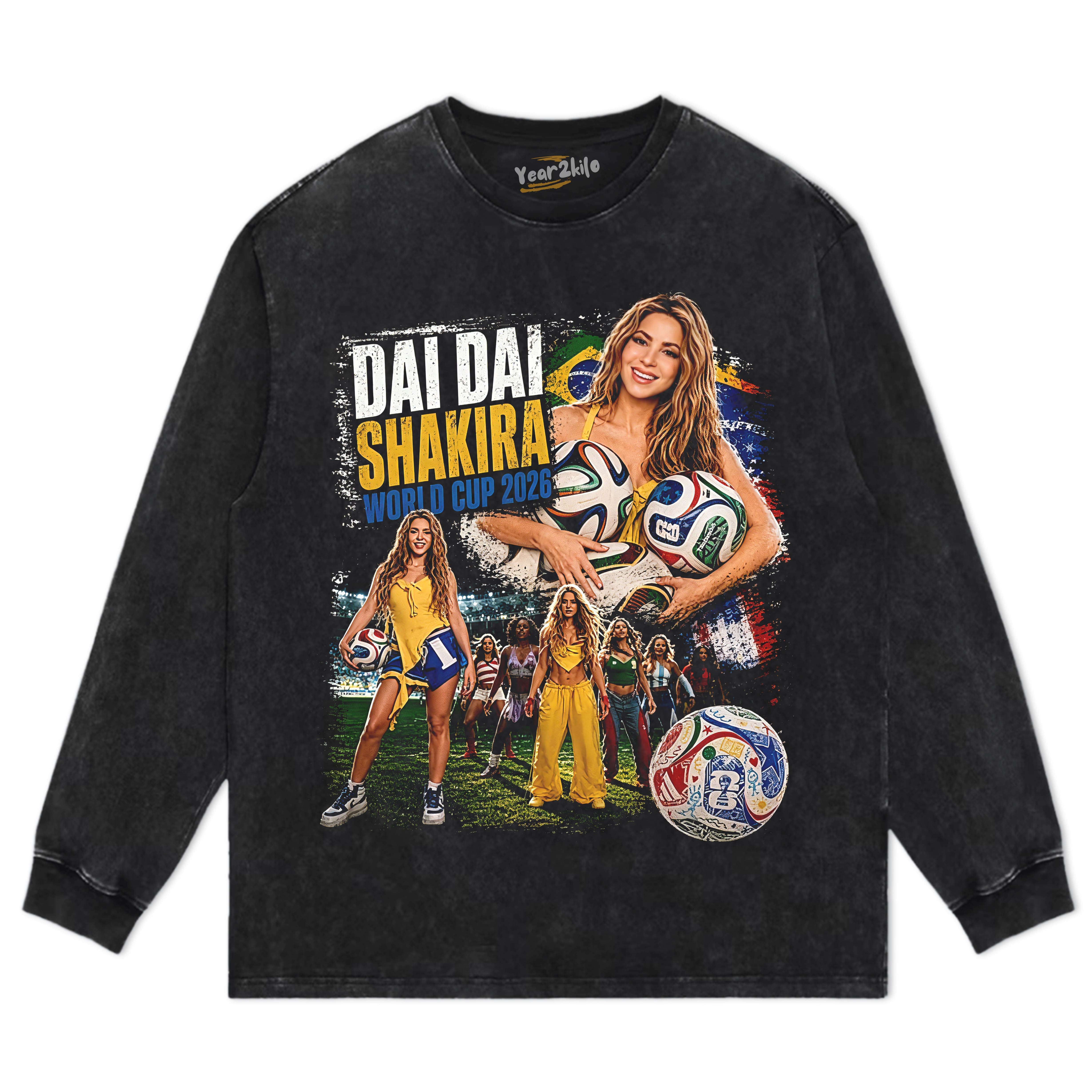 SHAKIRA DAI DAI 2026 TANK TOP & TEE & LONG SLEEVE & LAYERED LS & HOODIE