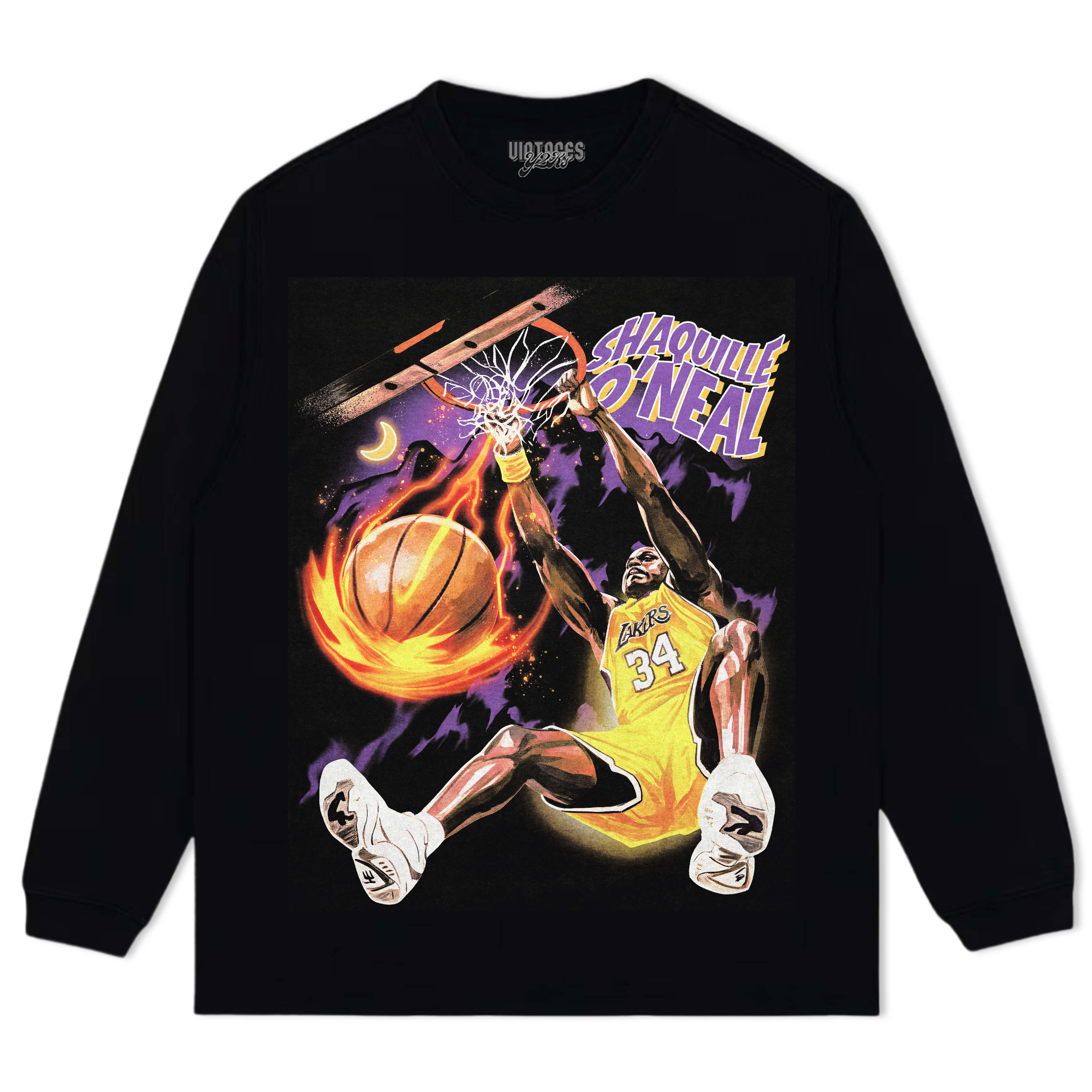 SHAQUILLE O'NEAL TEE & LS & HOODIE