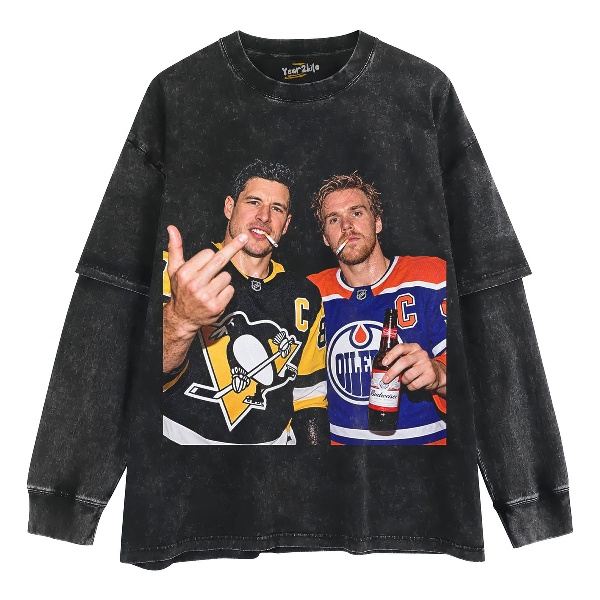 SIDNEY CROSBY & CONNOR MCDAVID TANK TOP & TEE & LONG SLEEVE & LAYERED LS & HOODIE