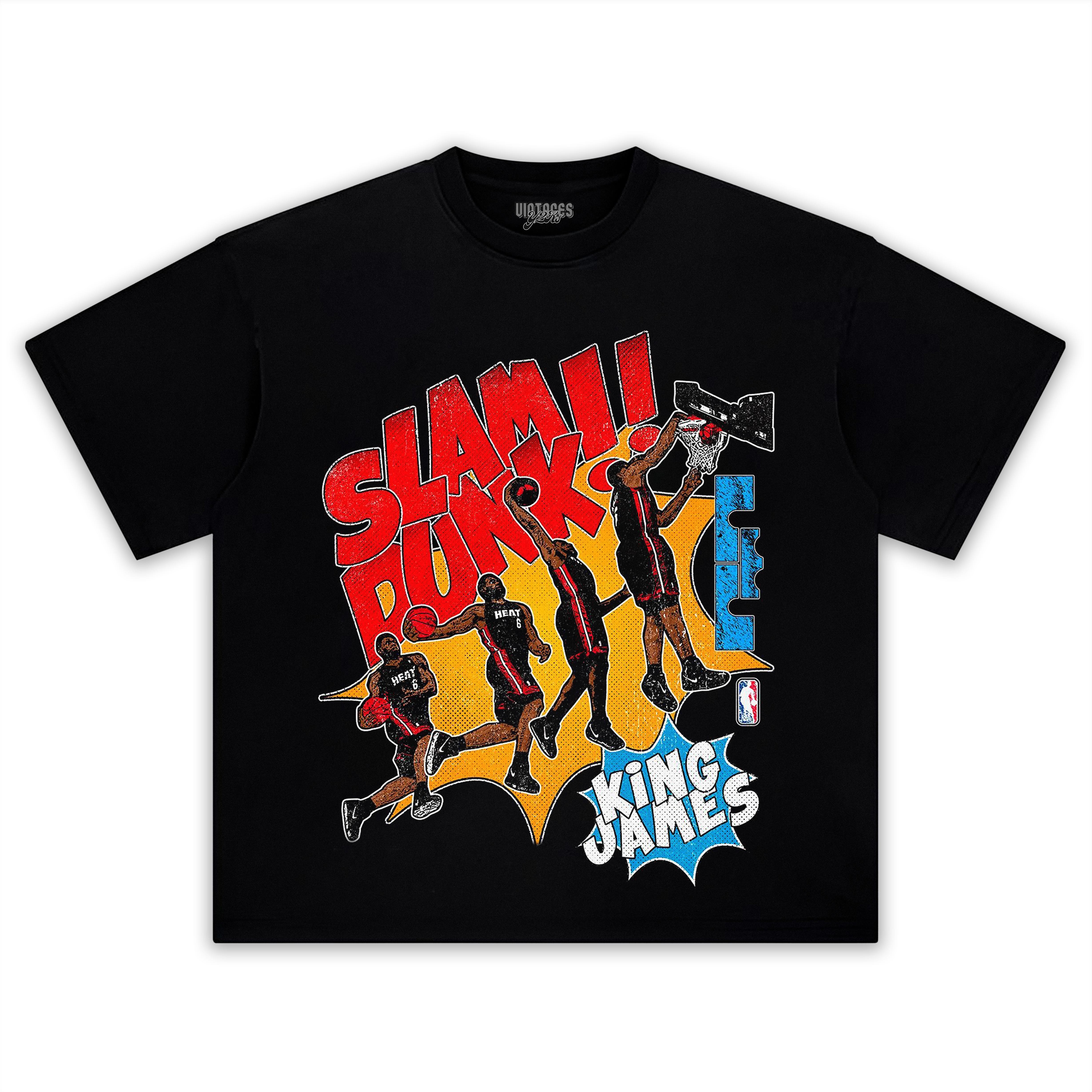SLAM DUNK-LEBRON JAMES TEE & LS & HOODIE