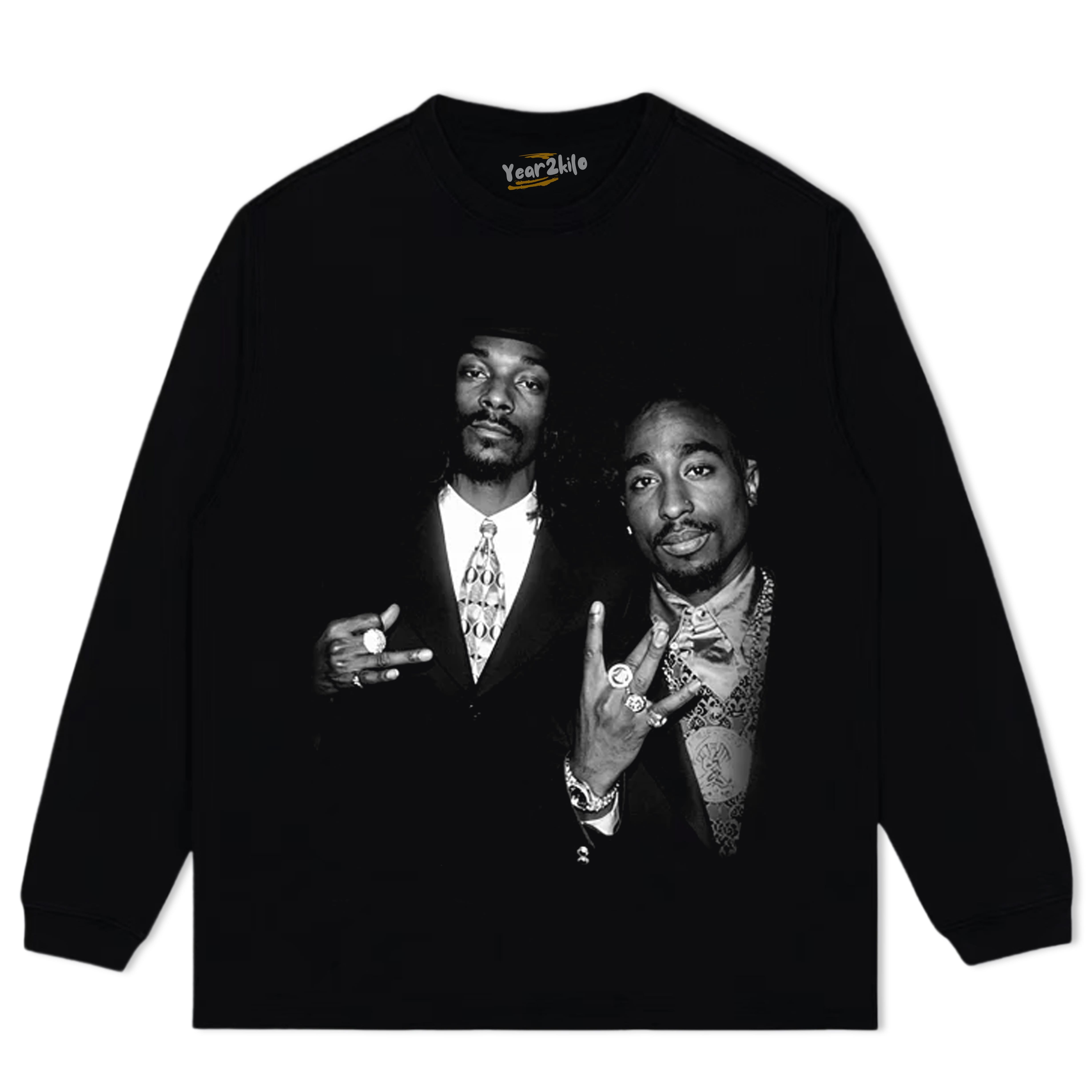 SNOOP DOGG & TUPAC TANK TOP & TEE & LONG SLEEVE & LAYERED LS & HOODIE