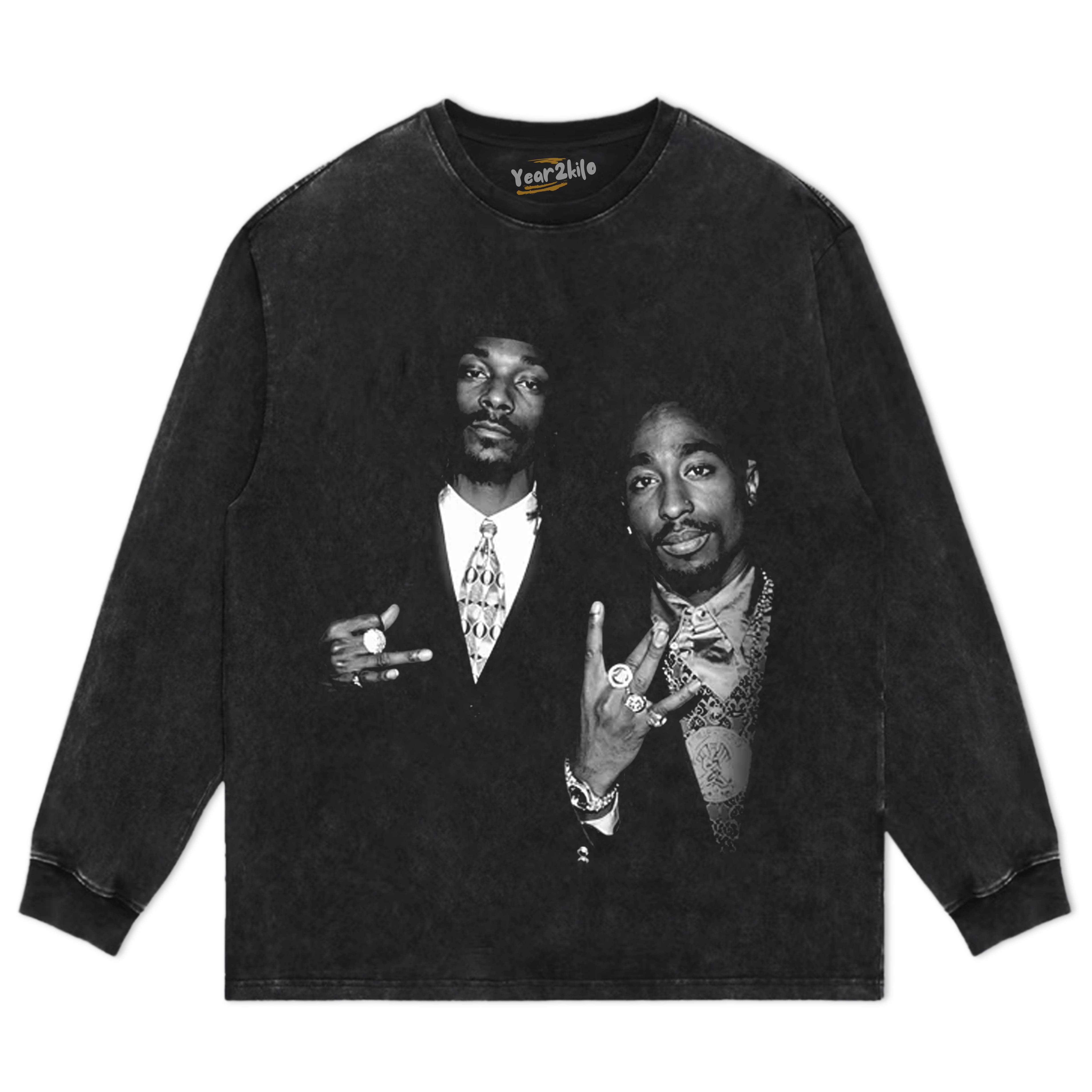 SNOOP DOGG & TUPAC TANK TOP & TEE & LONG SLEEVE & LAYERED LS & HOODIE