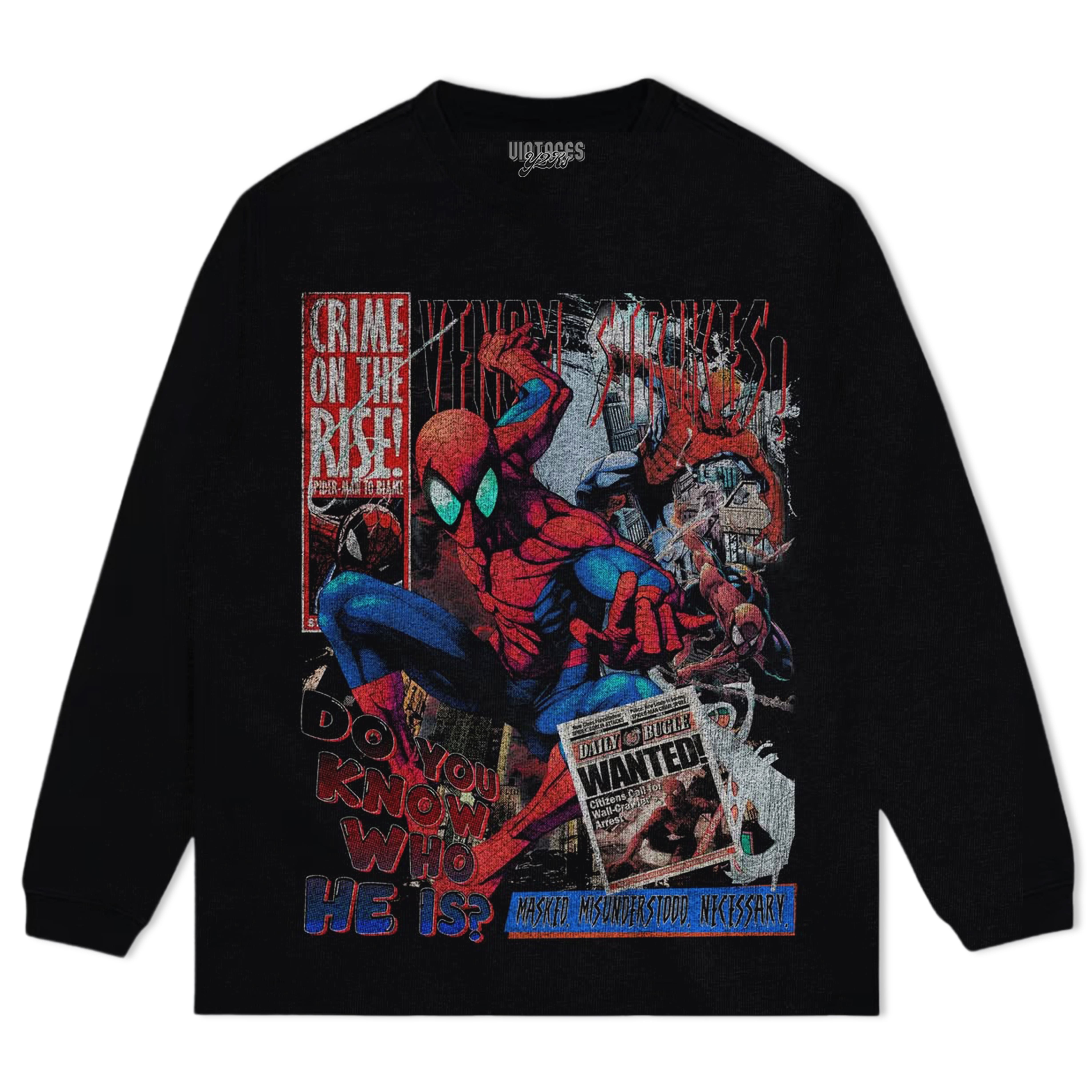 SPIDER-MAN VINTAGE 2026 V3 TEE & LS & HOODIE