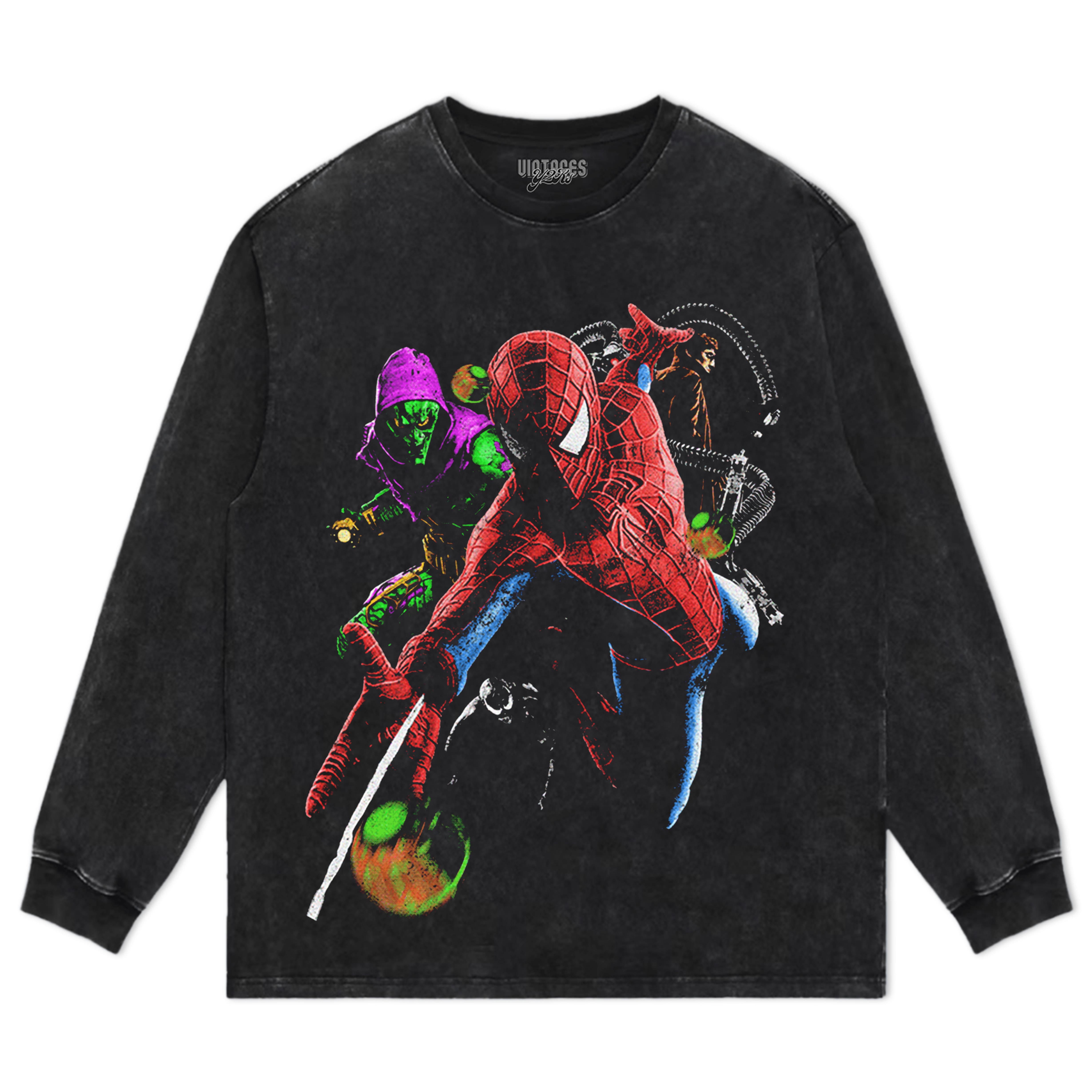 SPIDER-MAN VINTAGE V2 TEE & LS & HOODIE