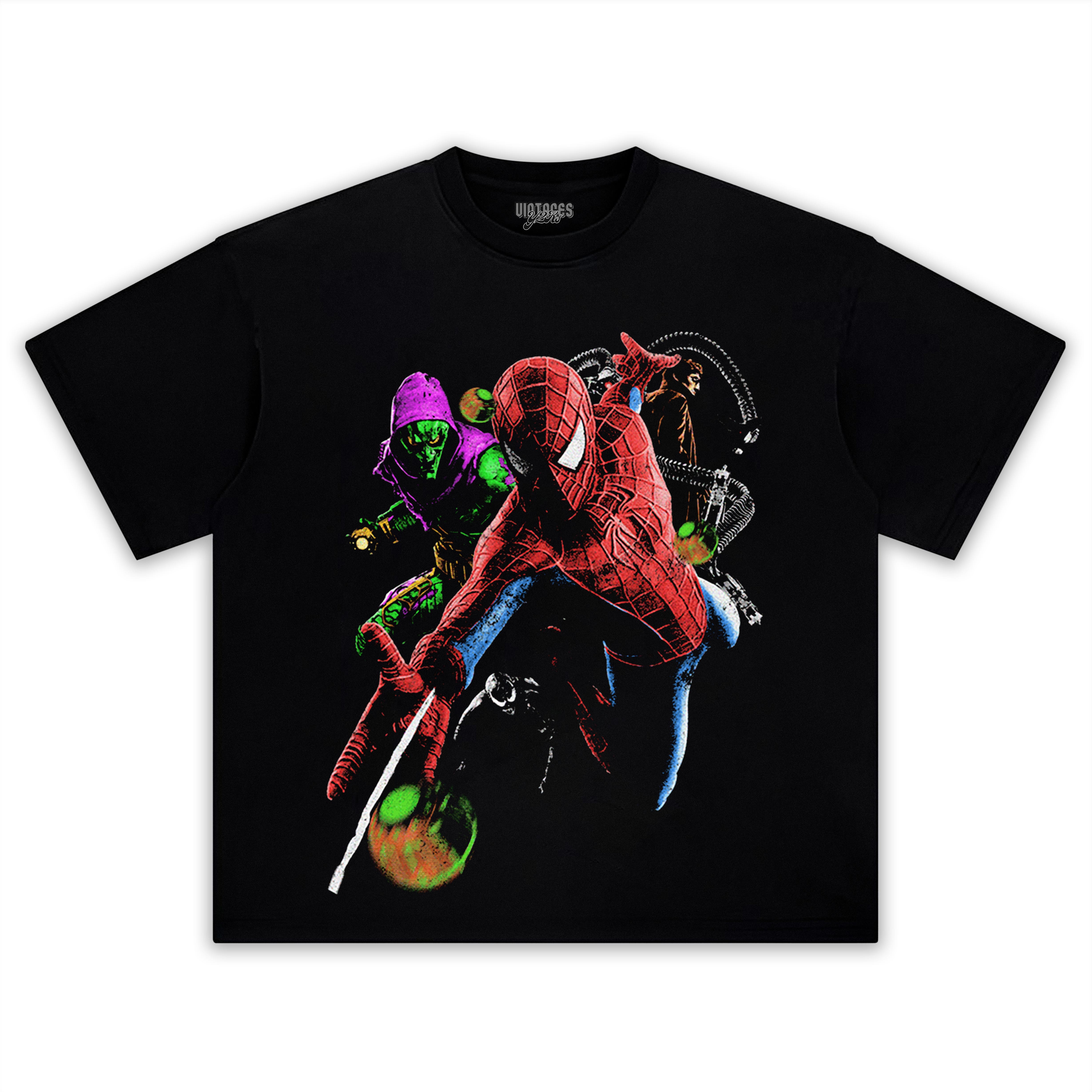 SPIDER-MAN VINTAGE V2 TEE & LS & HOODIE
