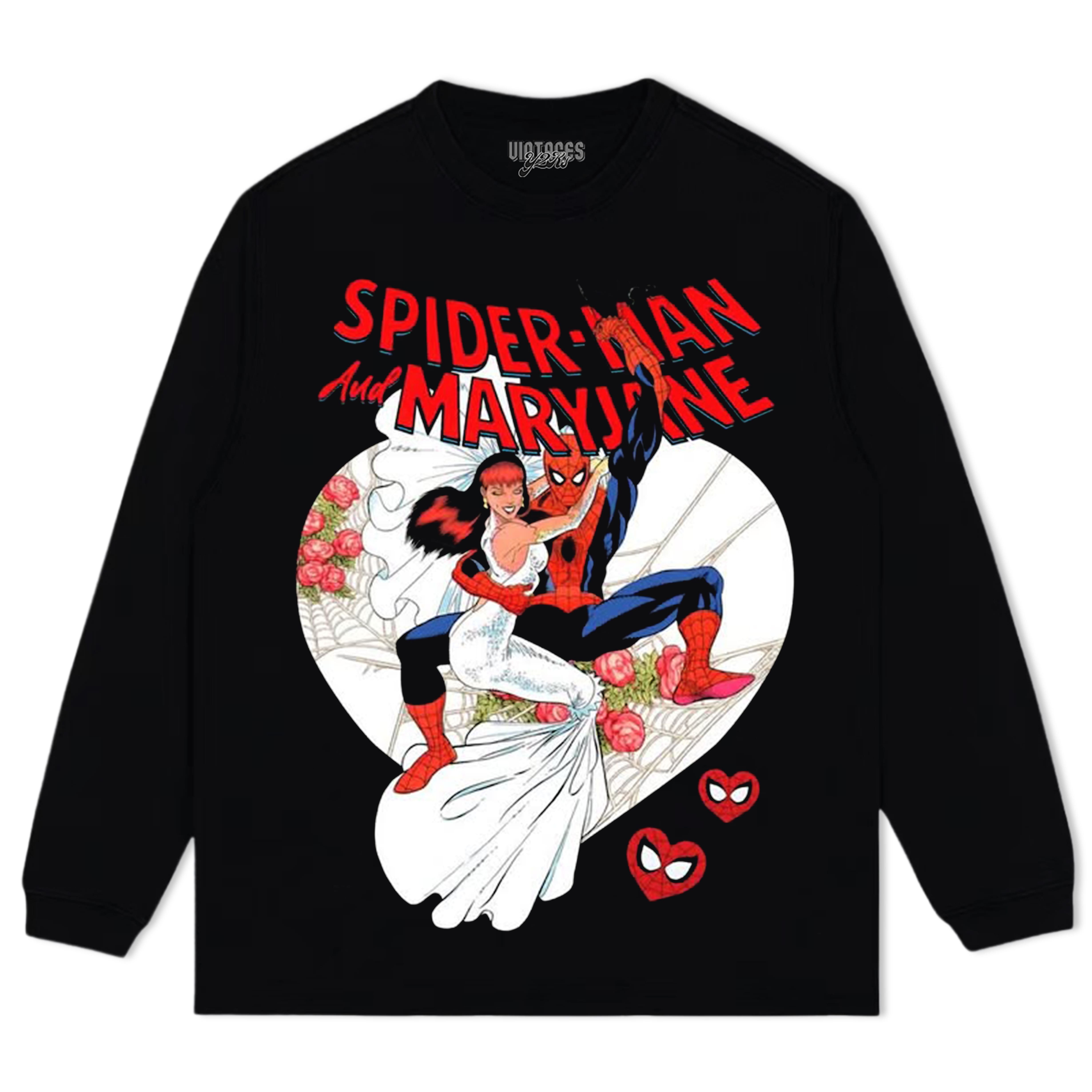 SPIDER-MAN AND MARY JANE WEDDING TEE & LS & HOODIE